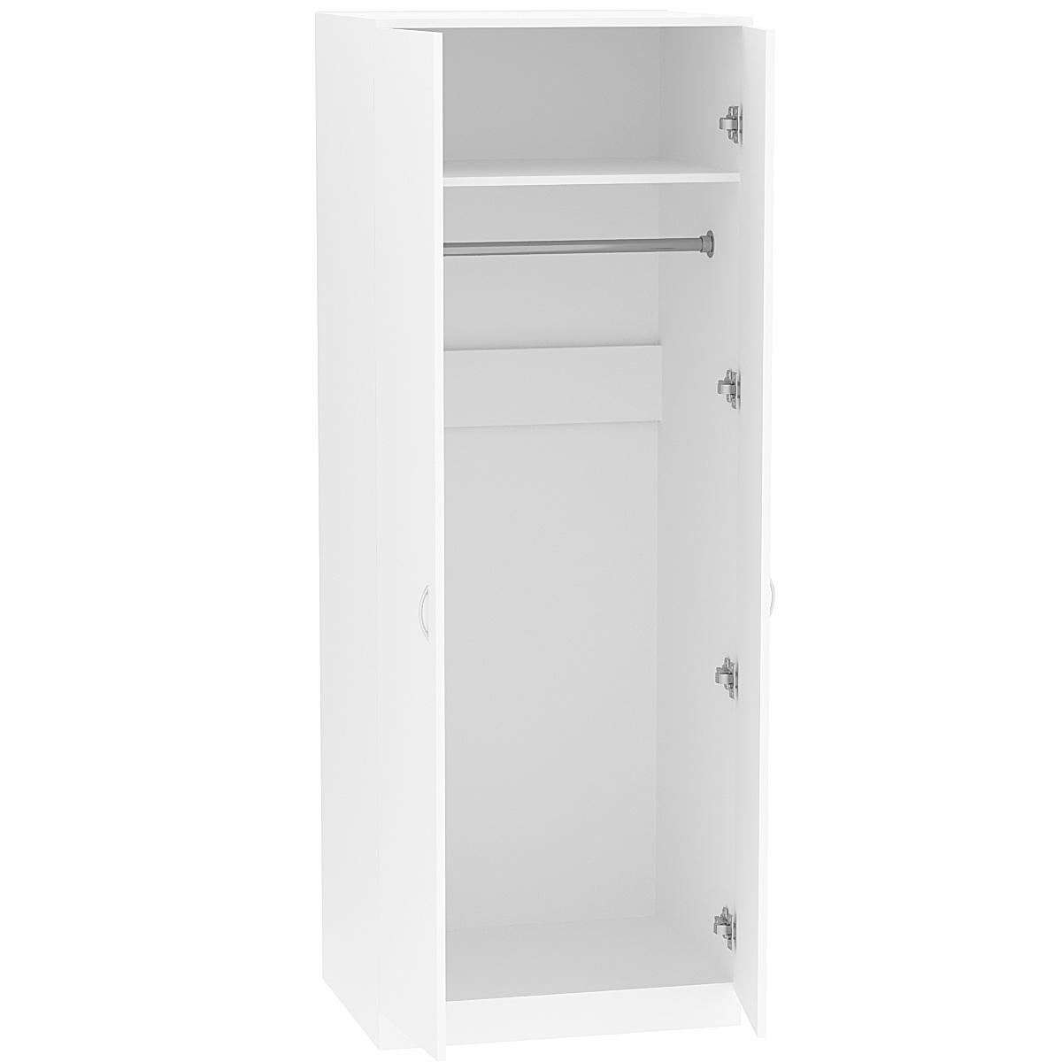 Шкаф офисный для одежды глубокий ШО-32 Белый