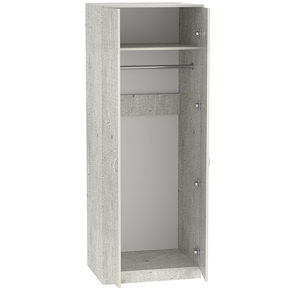 Шкаф офисный для одежды глубокий ШО-32 Метрополитан Грей