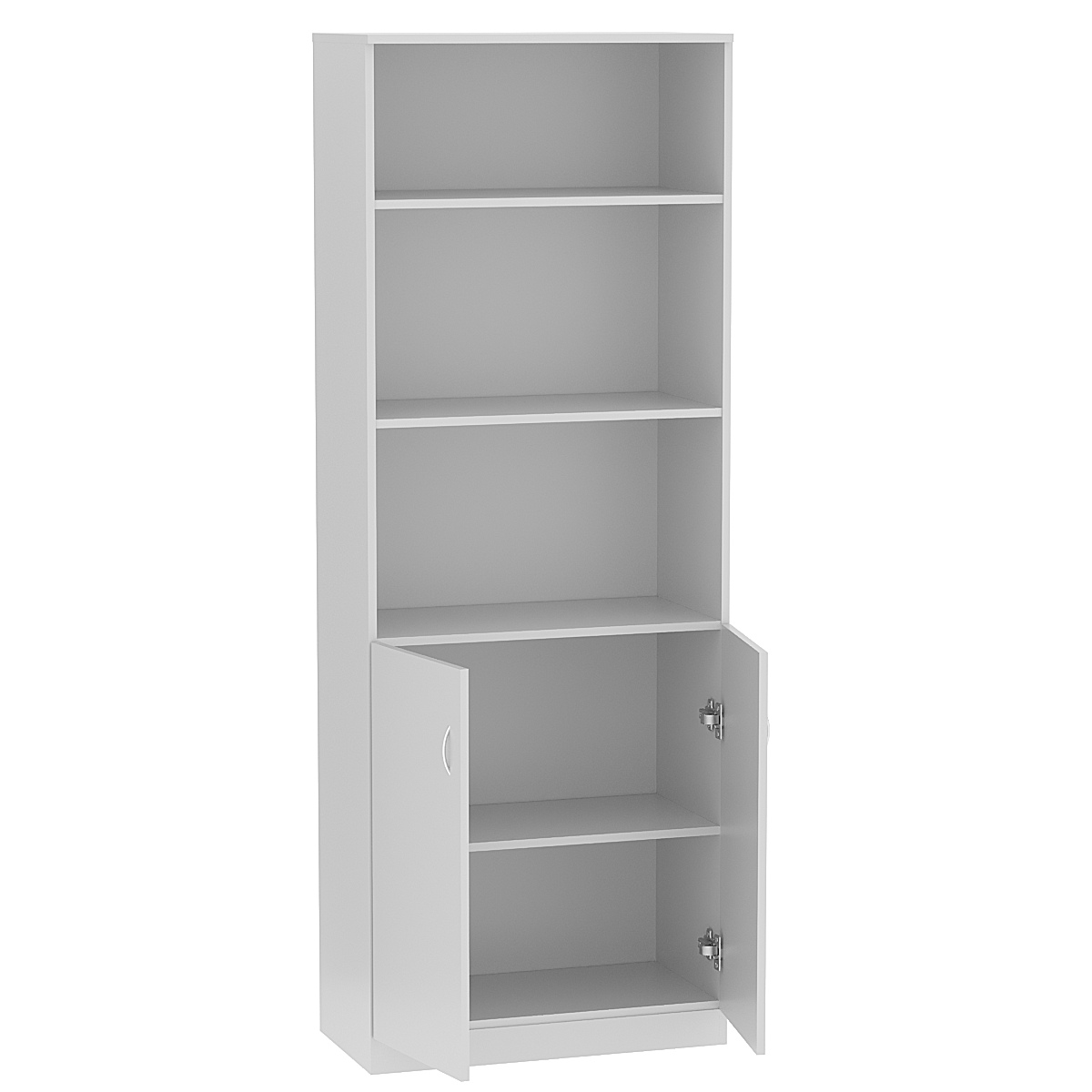 Шкаф офисный открытый Ш-43 Серый