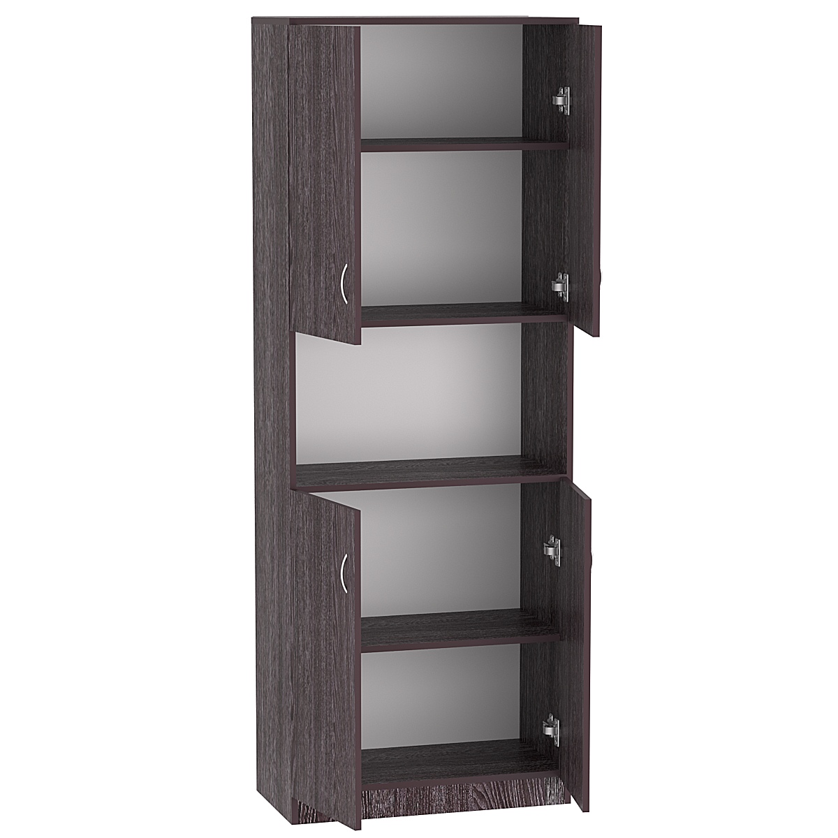 Шкаф офисный с нишей Ш-45 Ясень Анкор темный - U31105