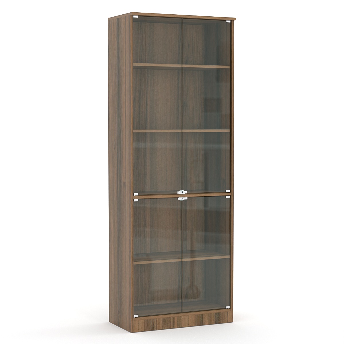 Шкаф-витрина офисный ШВ-51 Орех