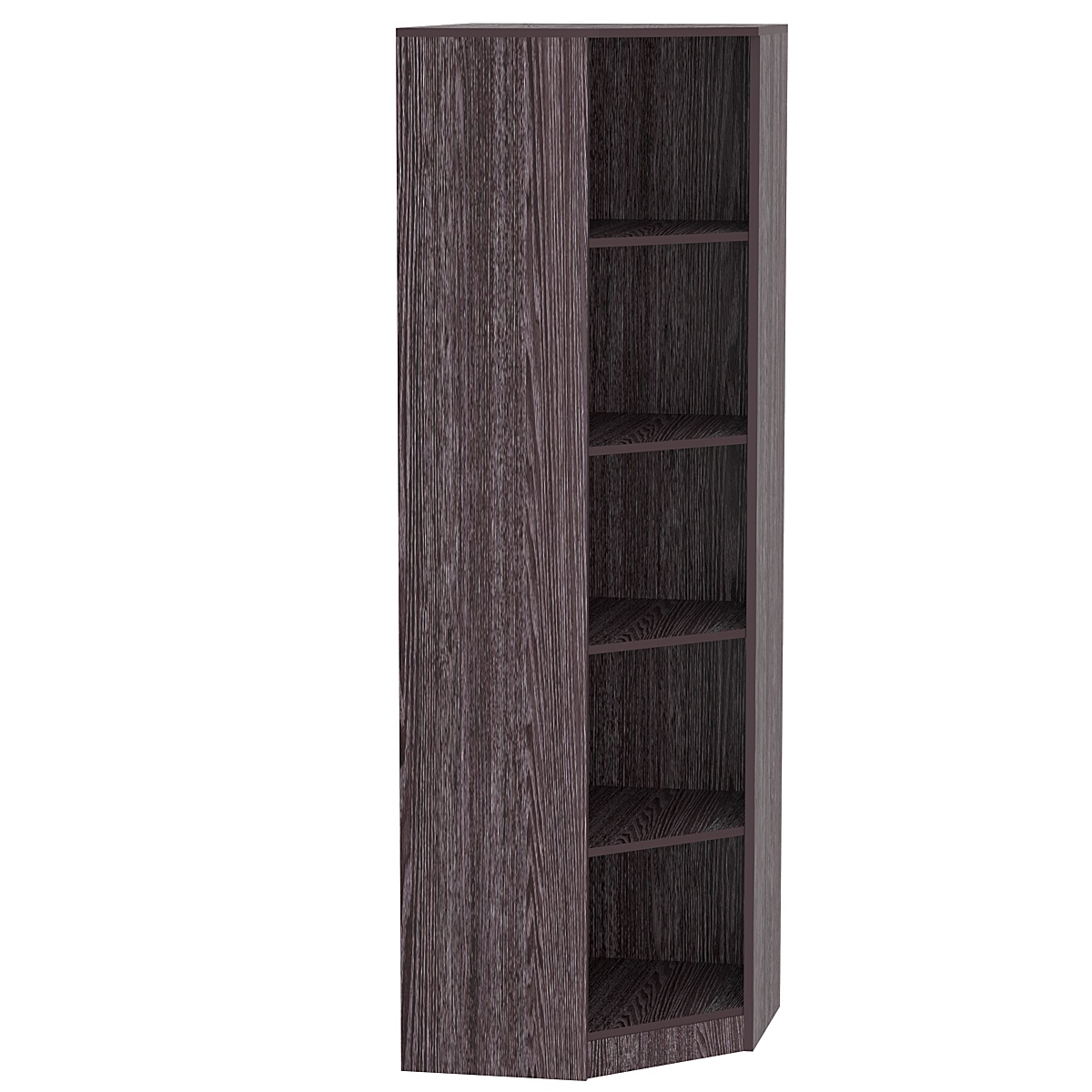 Угловой офисный стеллаж ВЕКТОР СУ-13 Ясень Анкор темный - U31105