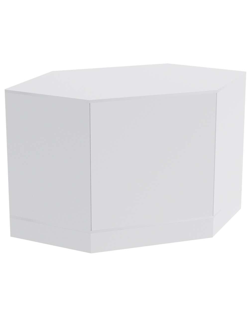 Прилавок из ДСП Эконом №15 угловой (внутренний угол) Серый