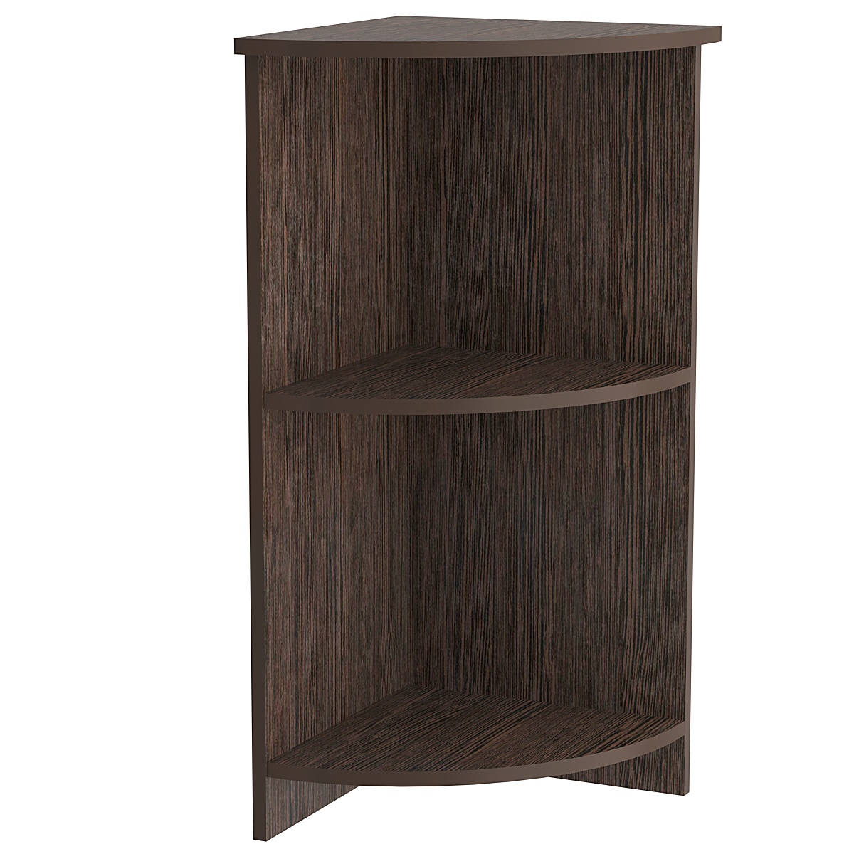 Угловой офисный стеллаж ВЕКТОР СР-21 Дуб Венге