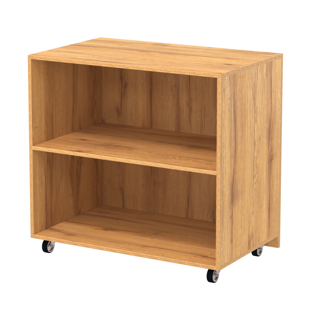 Недорогой прилавок на колесах под декоративные молдинги №ПДМ-16 Дуб Золотистый