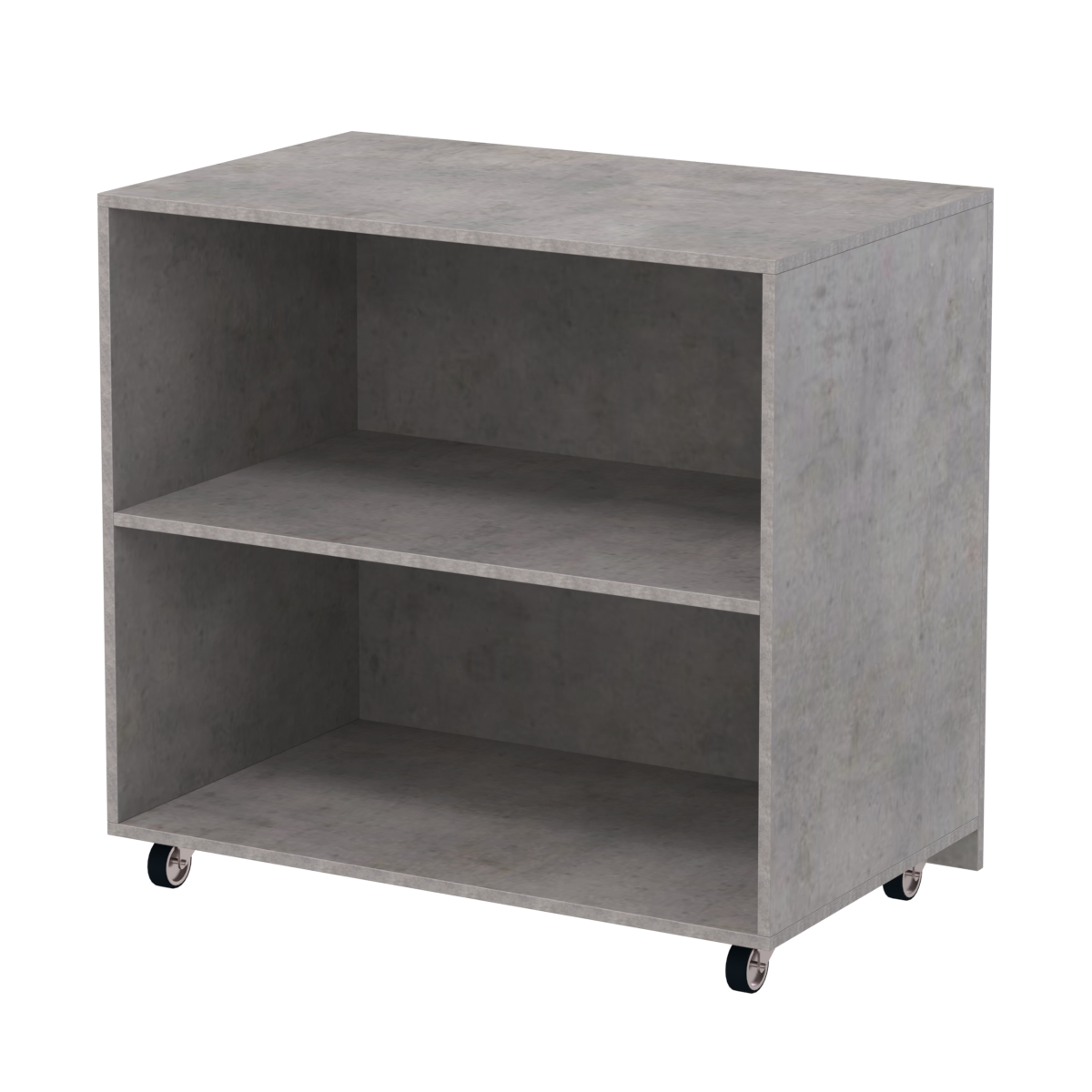 Недорогой прилавок на колесах под декоративные молдинги №ПДМ-16 Бетон Чикаго светло-серый F186 ST9