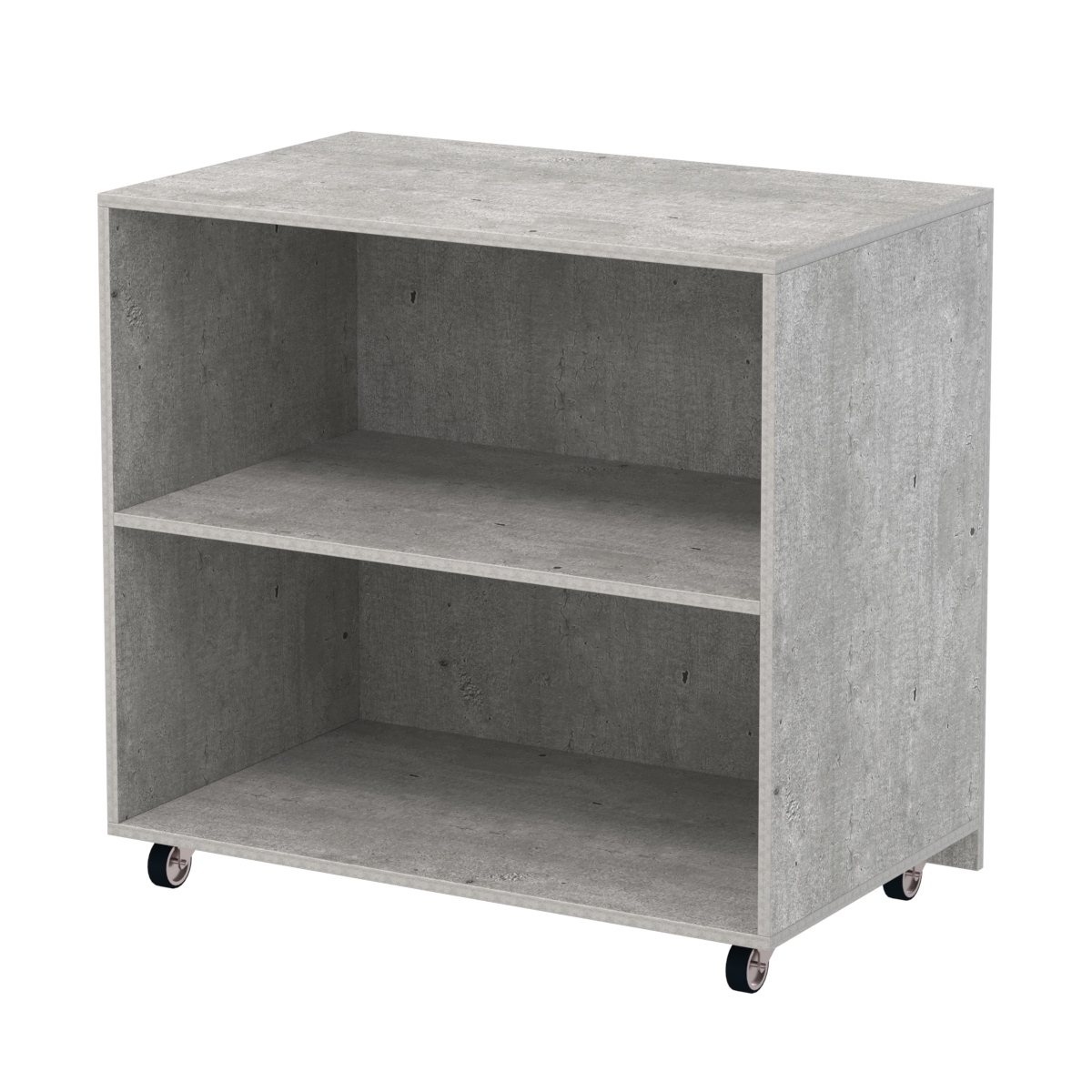 Недорогой прилавок на колесах под декоративные молдинги №ПДМ-16 Метрополитан Грей