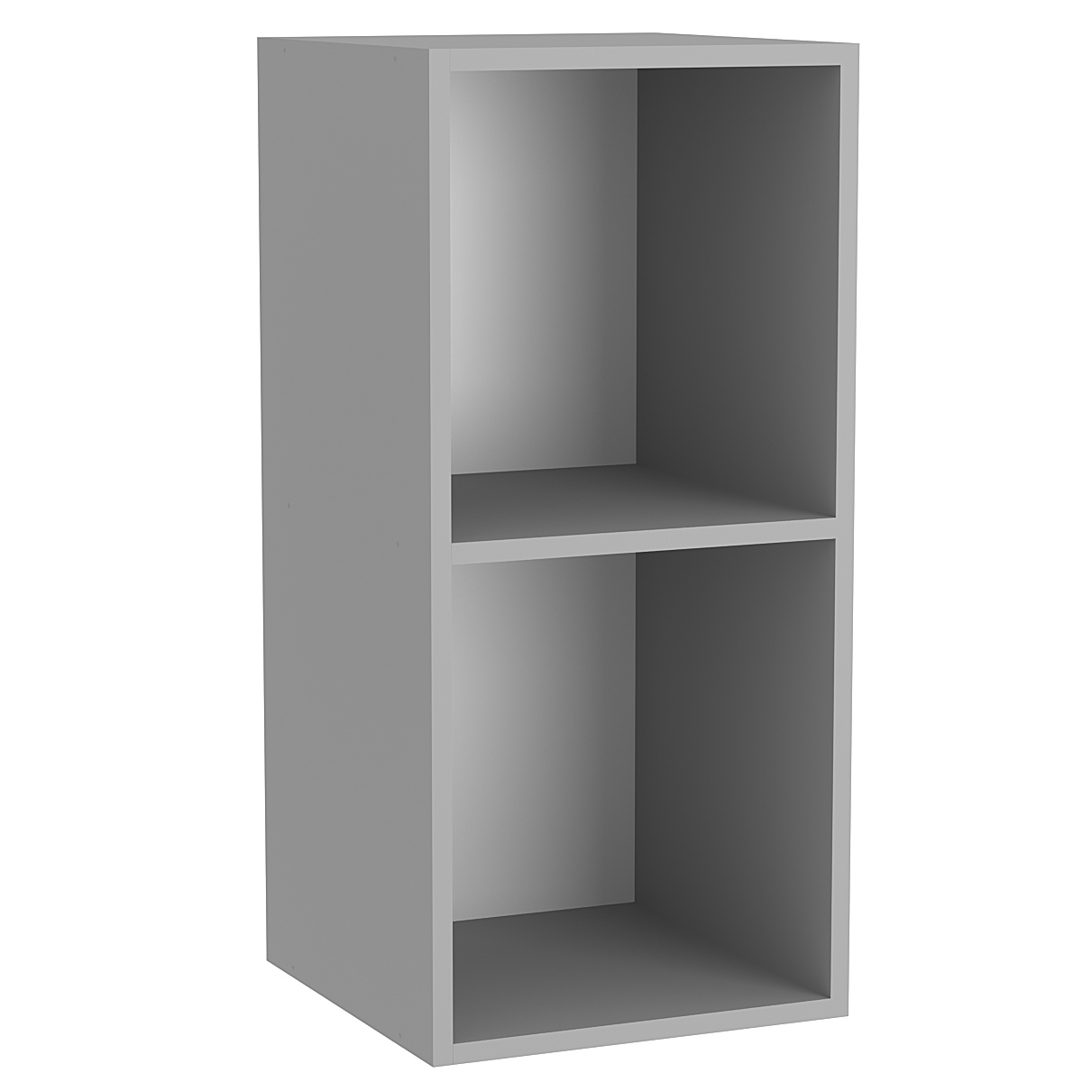 Антресоль офисная узкая А-03 Темно-Серый