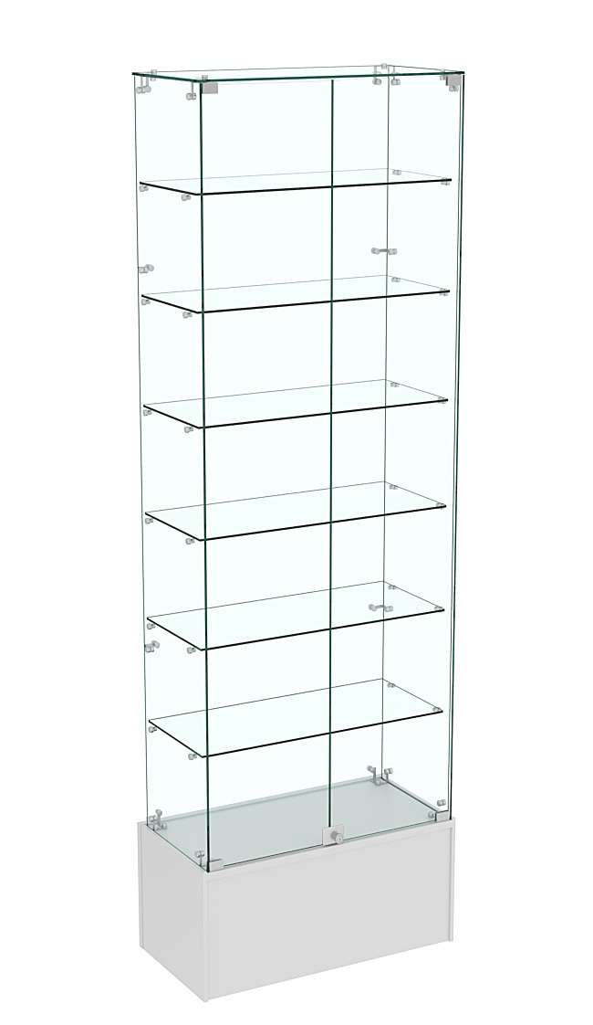 Узкая витрина обзорная ИСТРА №35-600 Серый