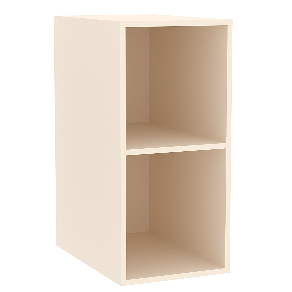 Антресоль офисная узкая, глубокая А-04 Крем Вайс