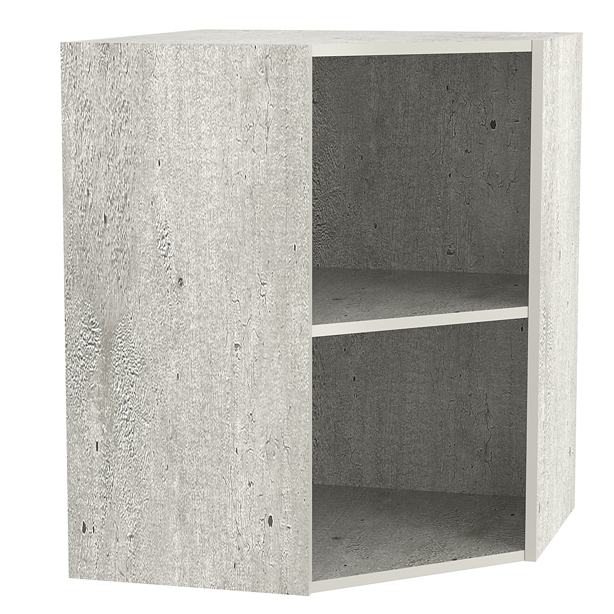 Антресоль угловая А-05 Метрополитан Грей