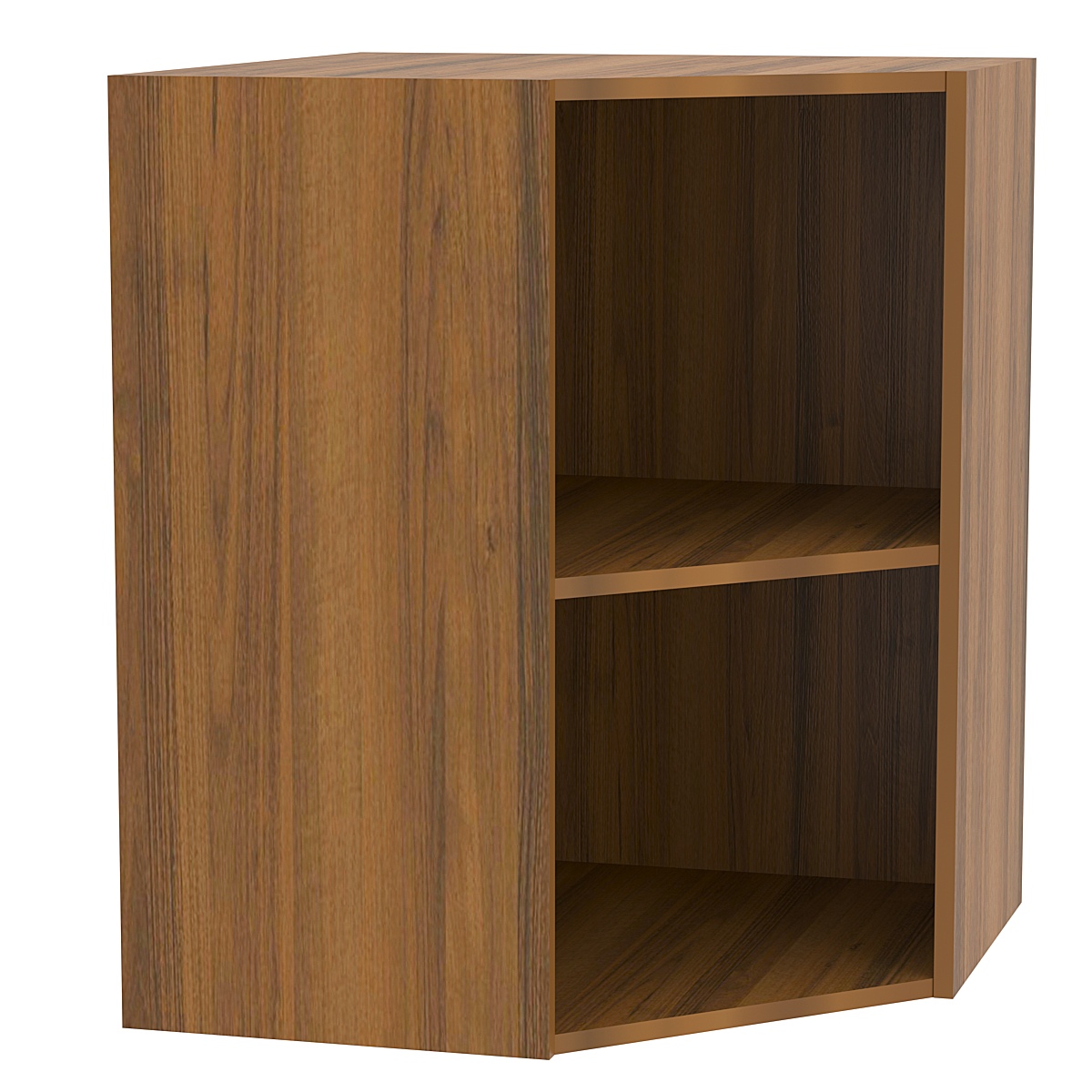 Антресоль угловая А-05 Орех