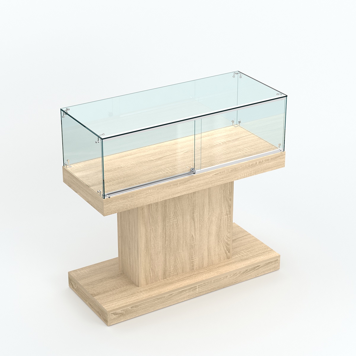 Островной прилавок №1 Дуб сонома