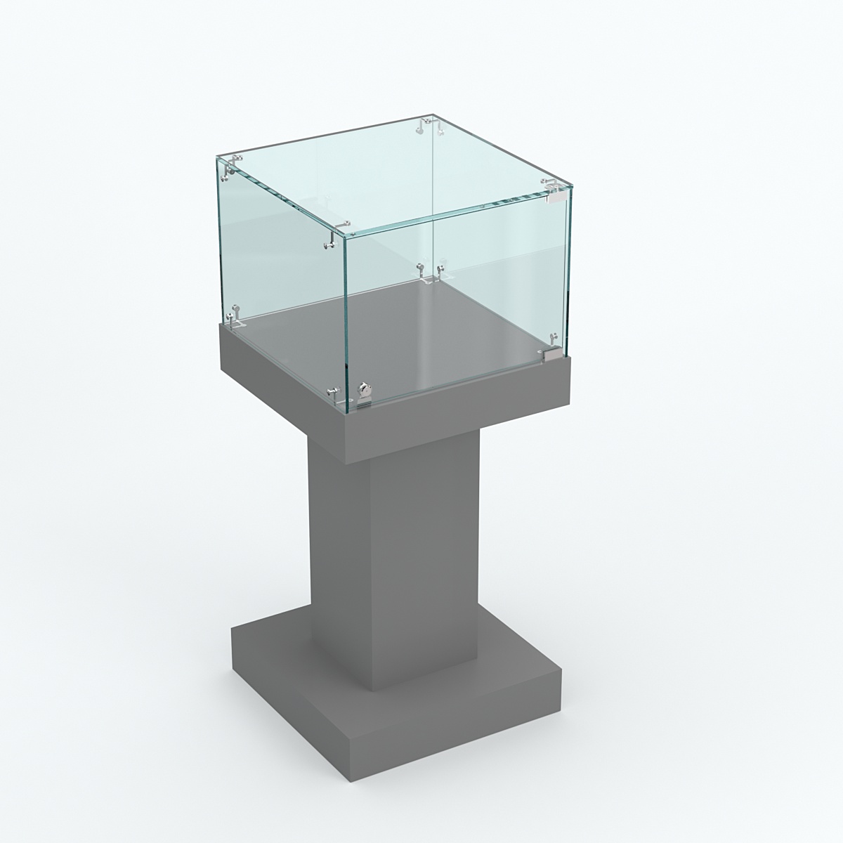 Островной прилавок №2 Темно-Серый