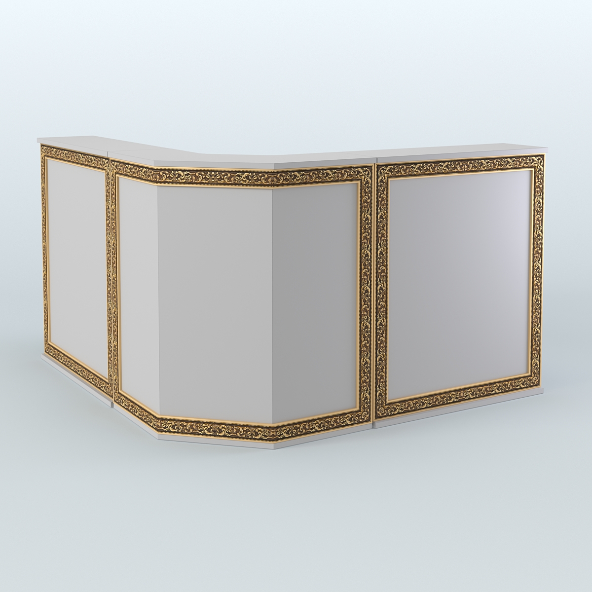 Ресепшен большой серии БАРОККО №5 Серый