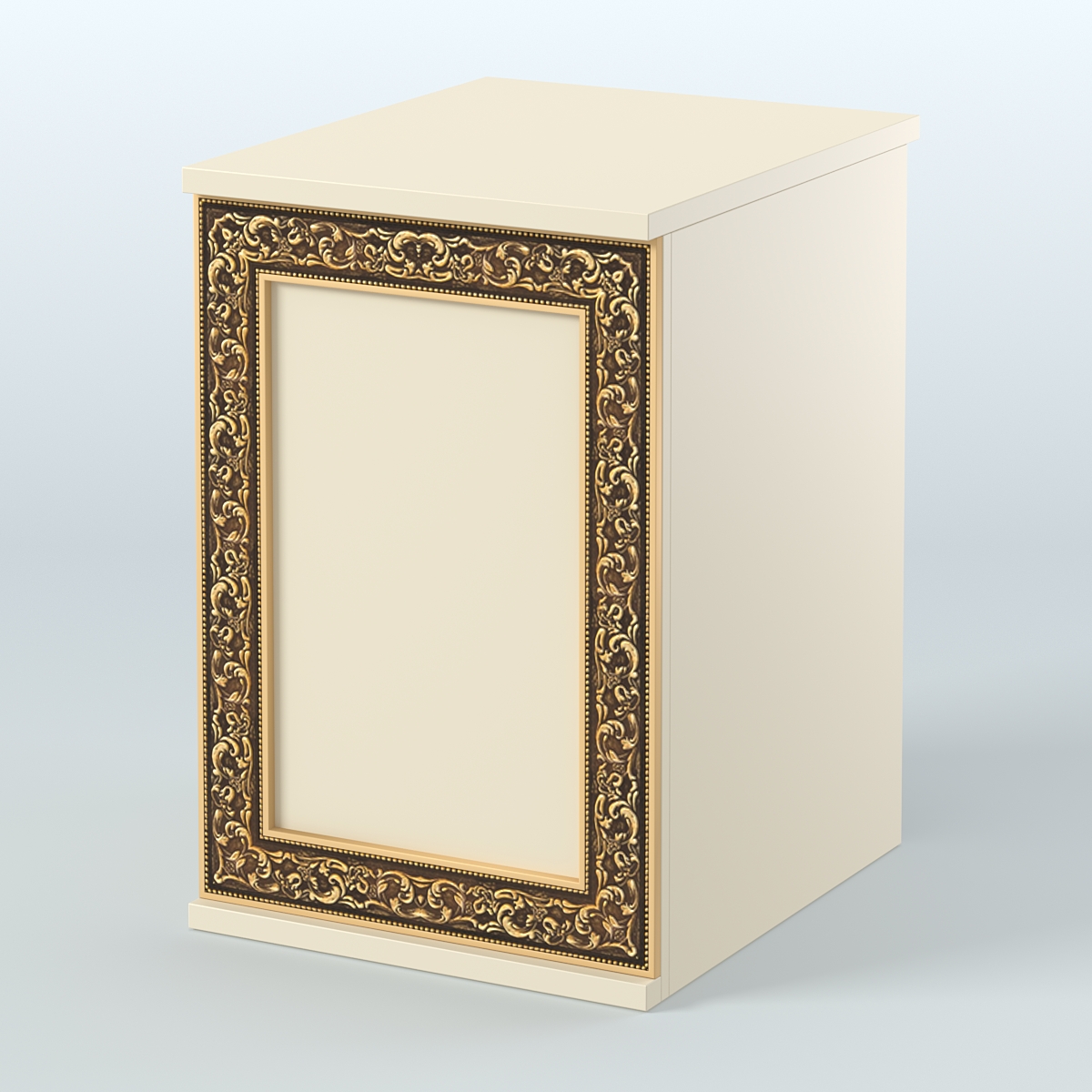 Стол-ресепшен малый серии БАРОККО №2 Крем Вайс