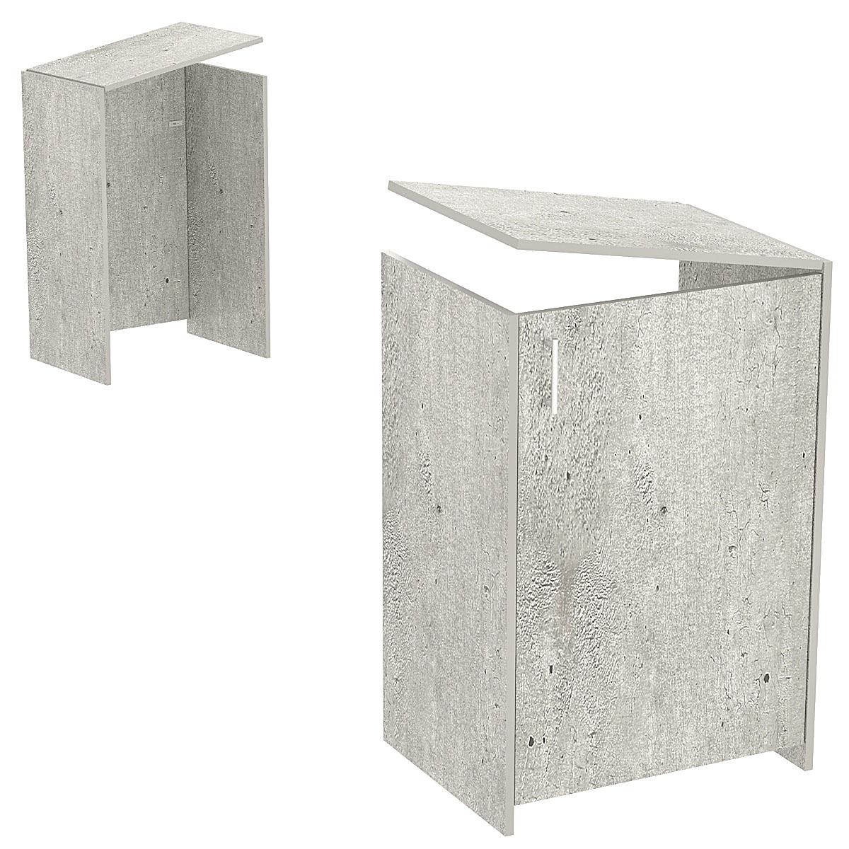 Торговый прилавок-проход серии БРИЗ Метрополитан Грей