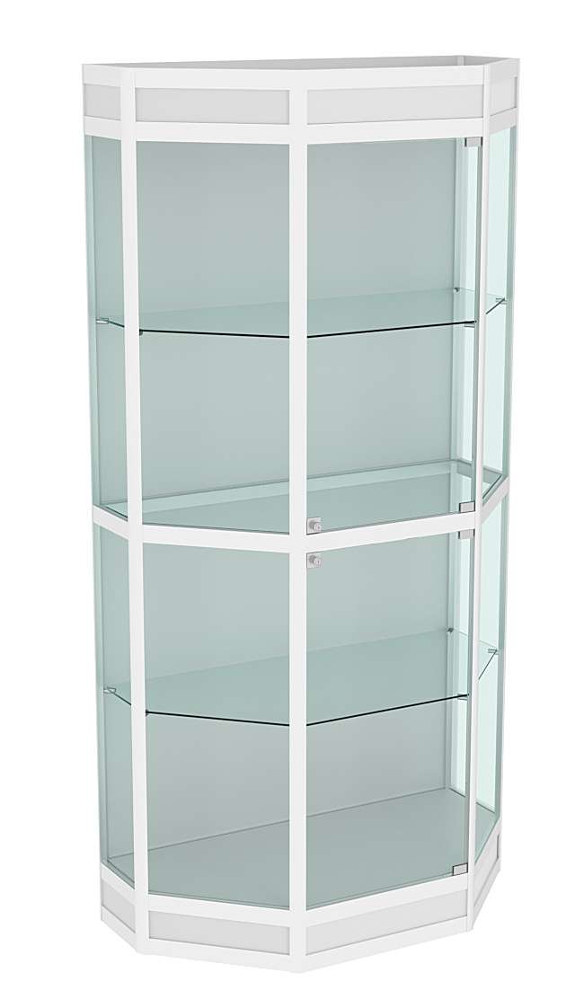 Витрина из профиля Трапеция №3 (метровая) Серый