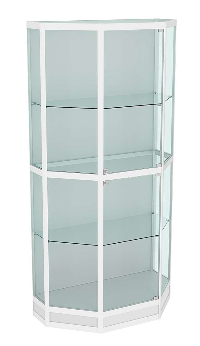 Витрина из профиля Трапеция №4 (метровая) Серый