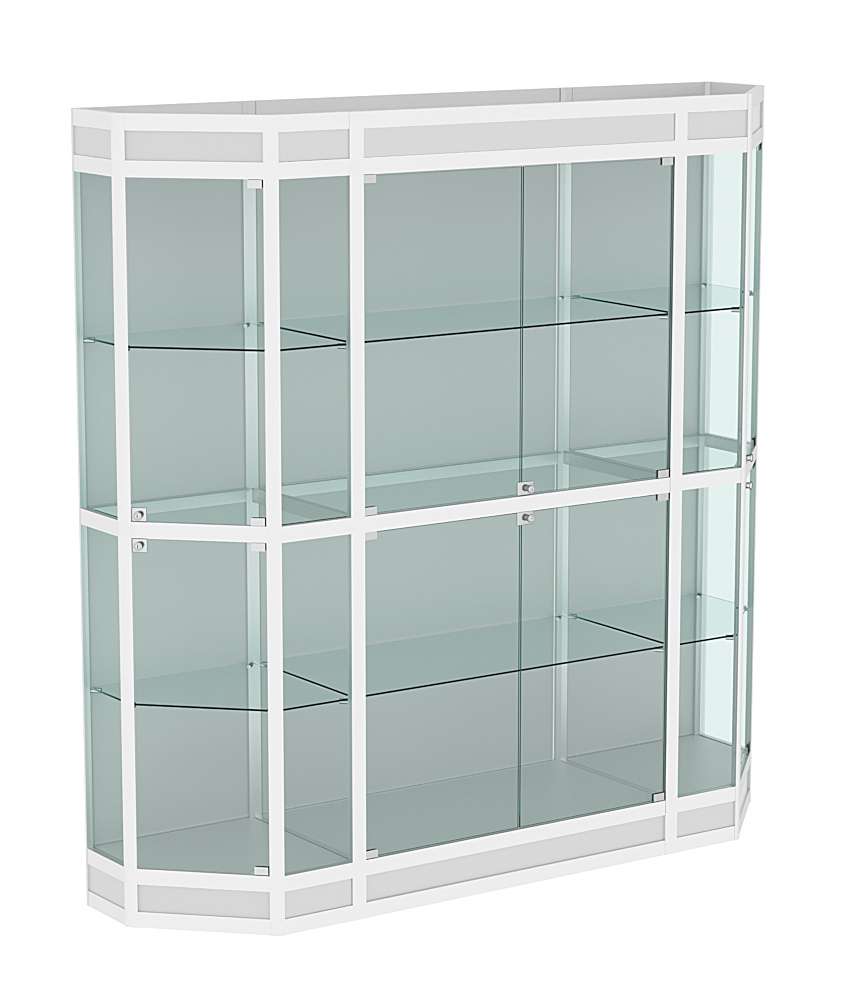 Витрина из профиля Трапеция №7 (2-ух метровая) Серый