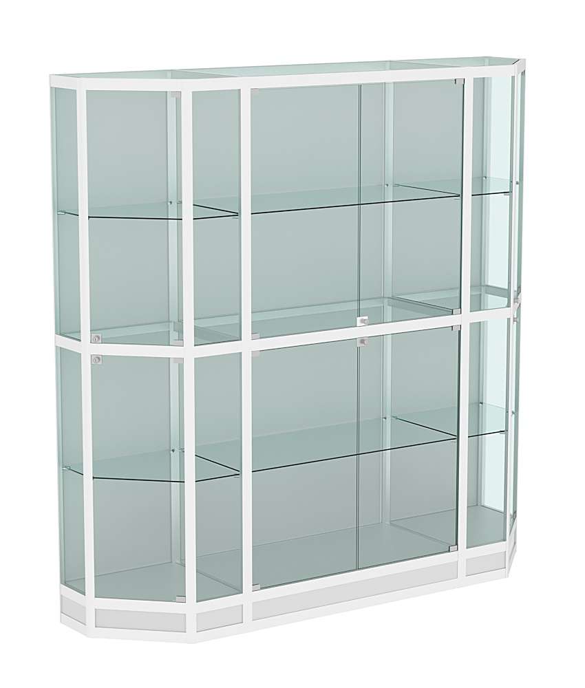 Витрина из профиля Трапеция №8 (2-ух метровая) Серый