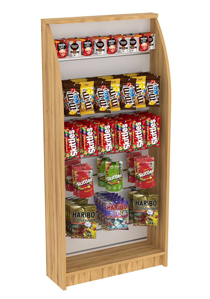 Прилавок Импульс №2ЭП-600 Дуб Золотистый