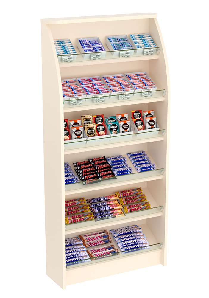 Прилавок Импульс №2-600 Крем Вайс