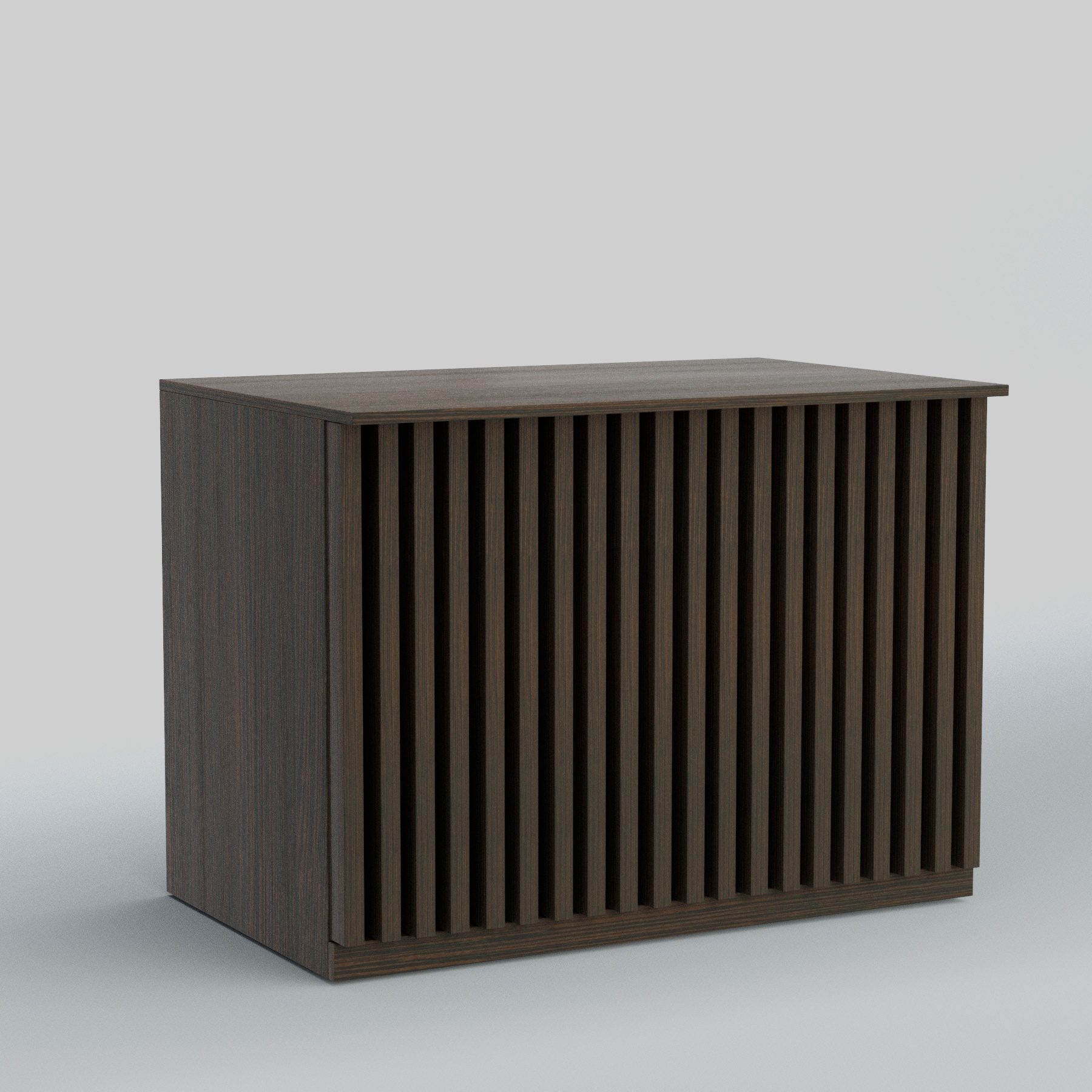 Ресепшен - стол широкий серии ВЕРТИКАЛЬ №8 Дуб Венге