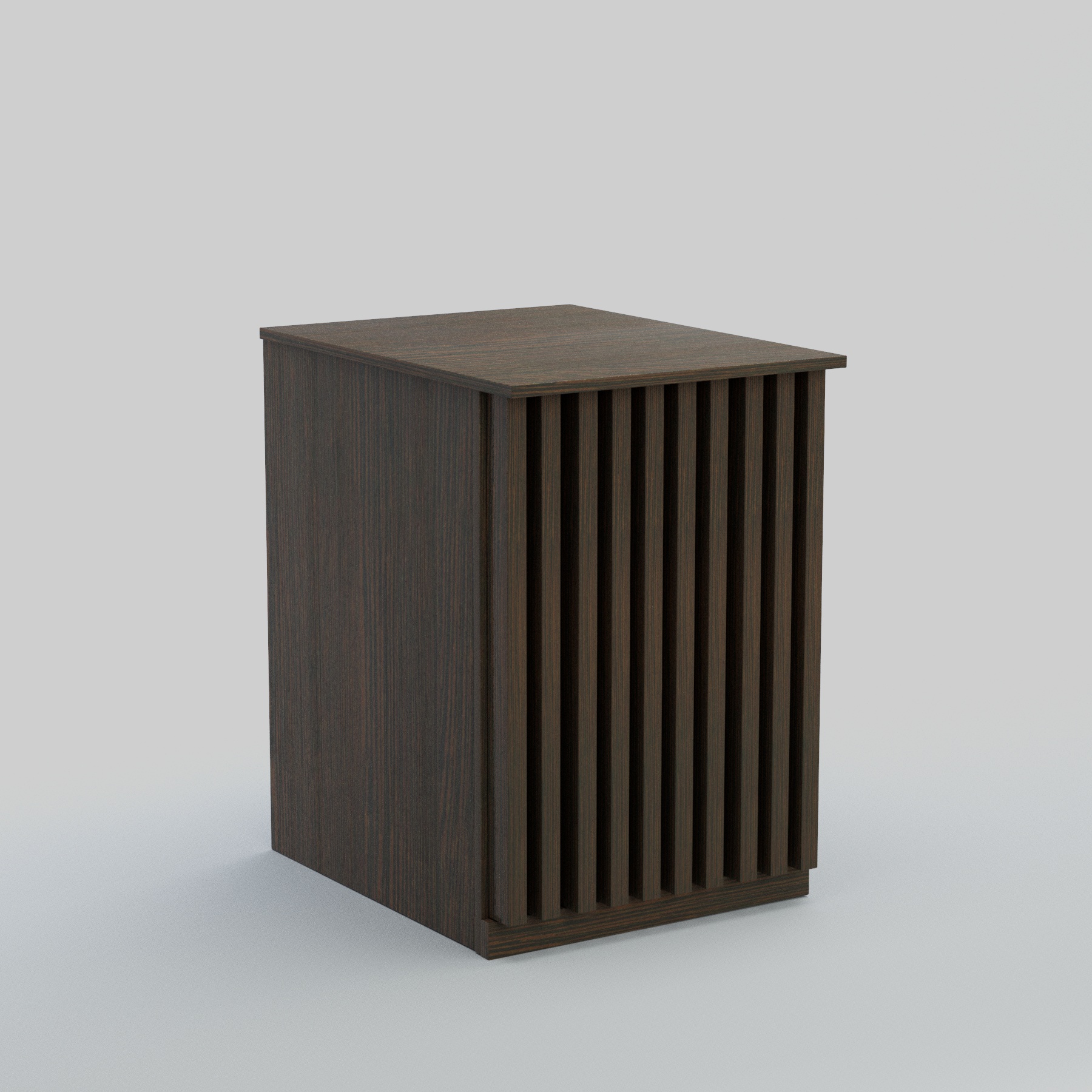 Ресепшен - стол узкий серии ВЕРТИКАЛЬ №9 Дуб Венге