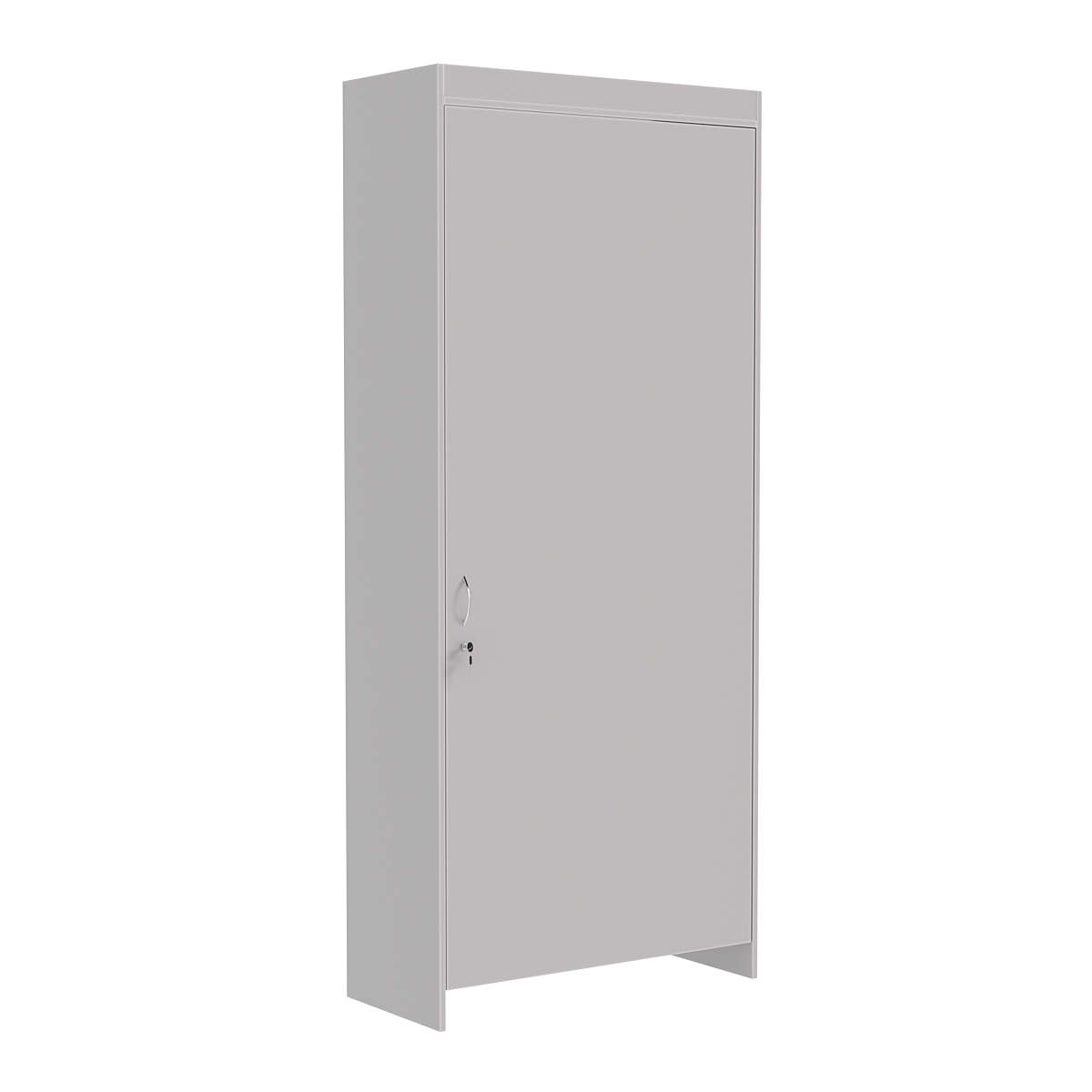 Дверной блок без нижней платформы №1А Серый