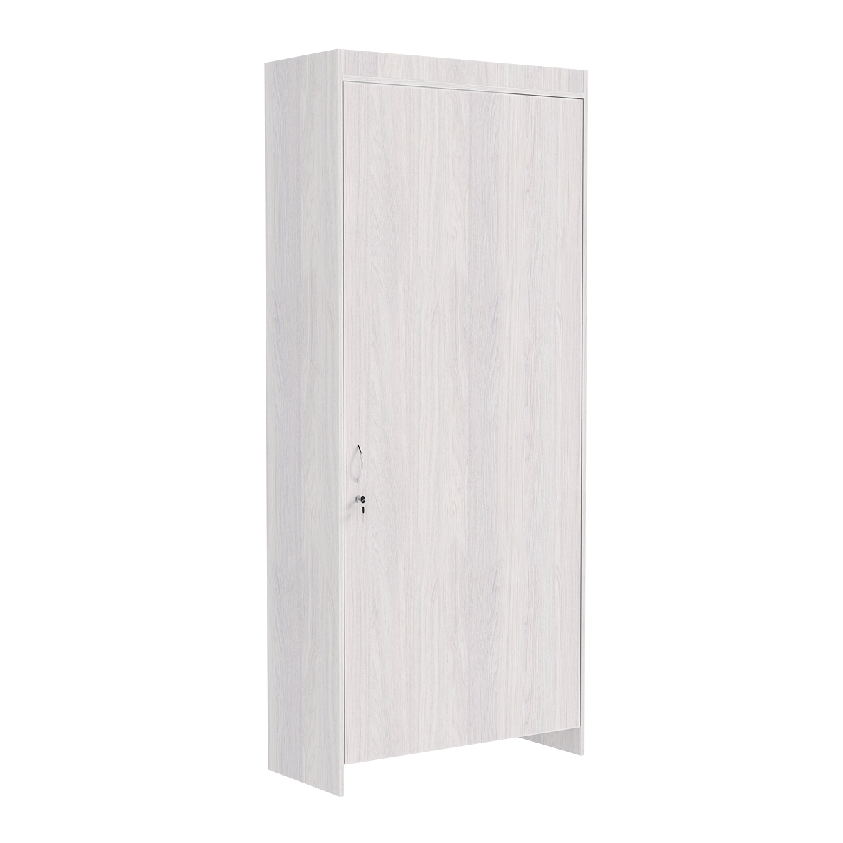 Дверной блок без нижней платформы №1А Ясень Анкор светлый