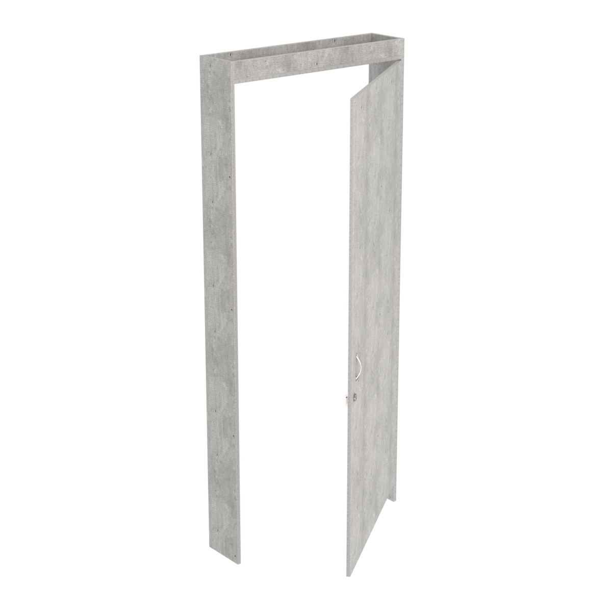 Алмаз Дверной блок №1А Метрополитан Грей