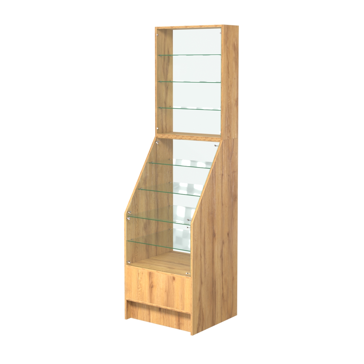 Витрина АЛМАЗ №1-600 Дуб Золотистый