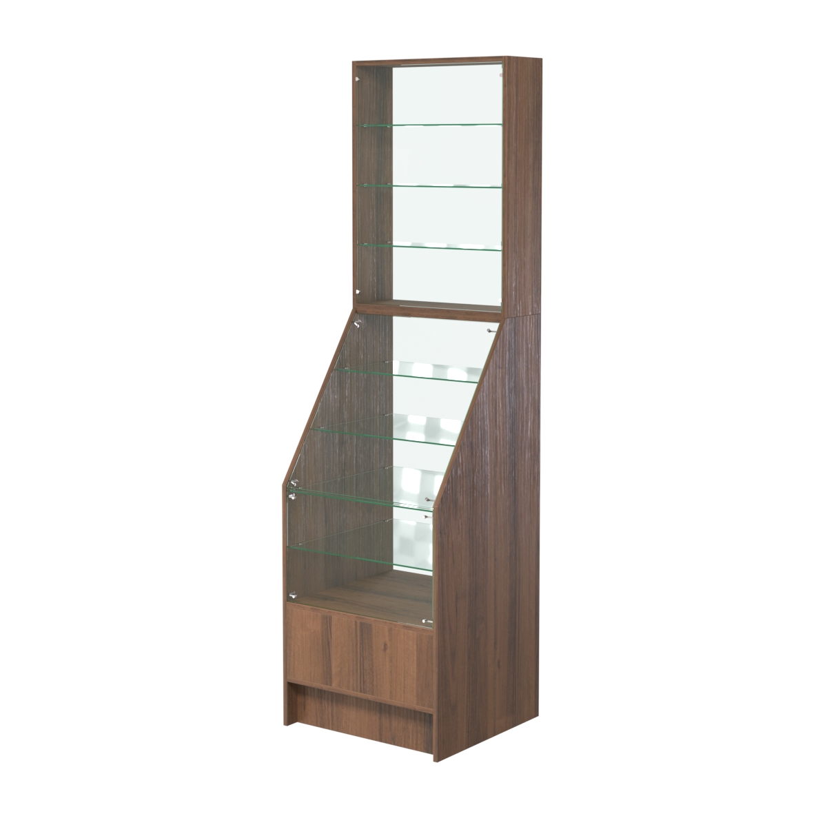 Витрина АЛМАЗ №1-600 Орех