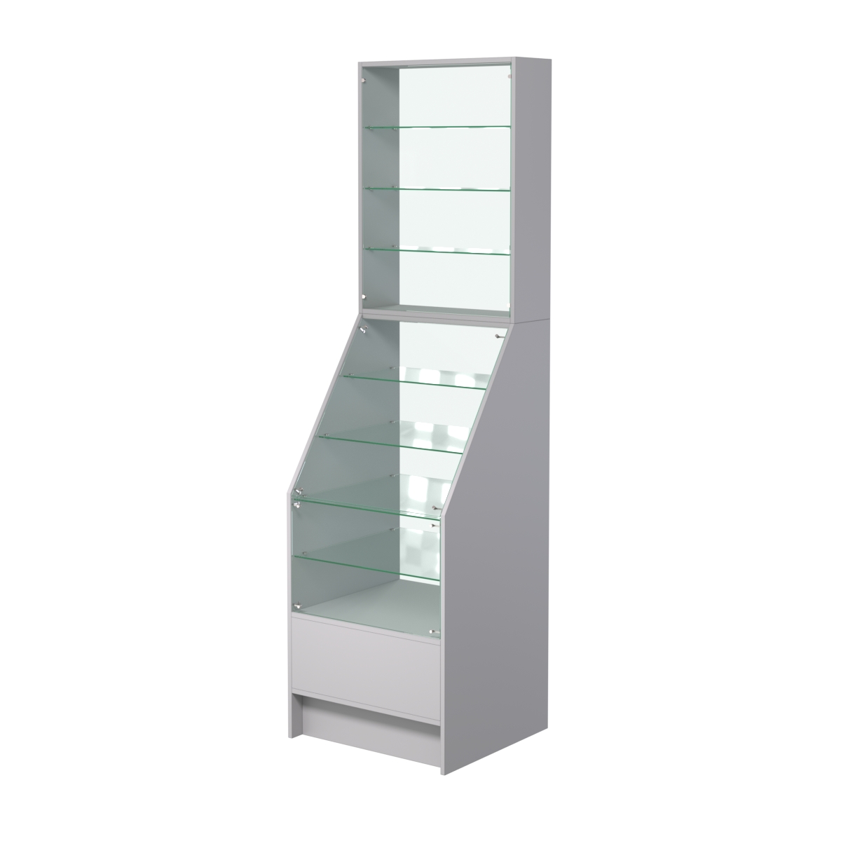 Витрина АЛМАЗ №1-600 Серый