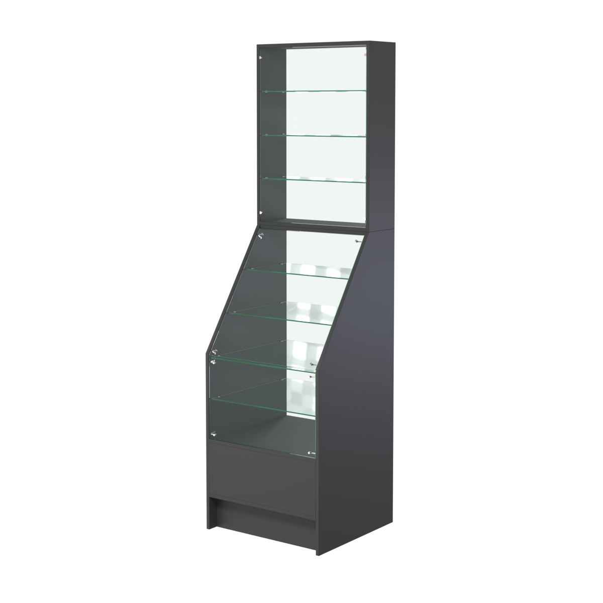 Витрина АЛМАЗ №1-600 Черный