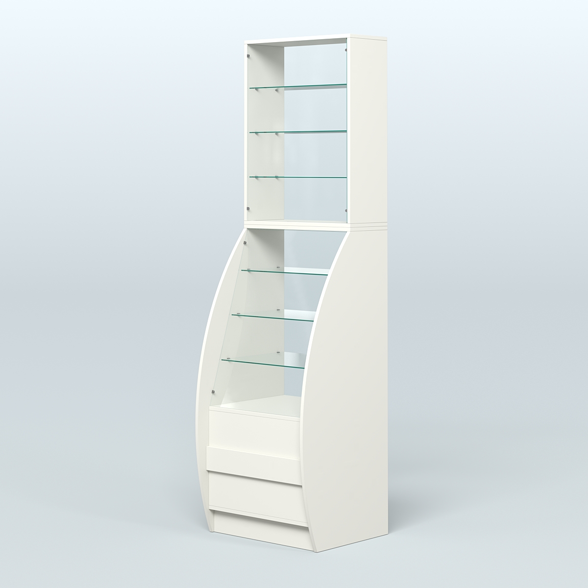 Витрина БРИЗ №1-600 Белый