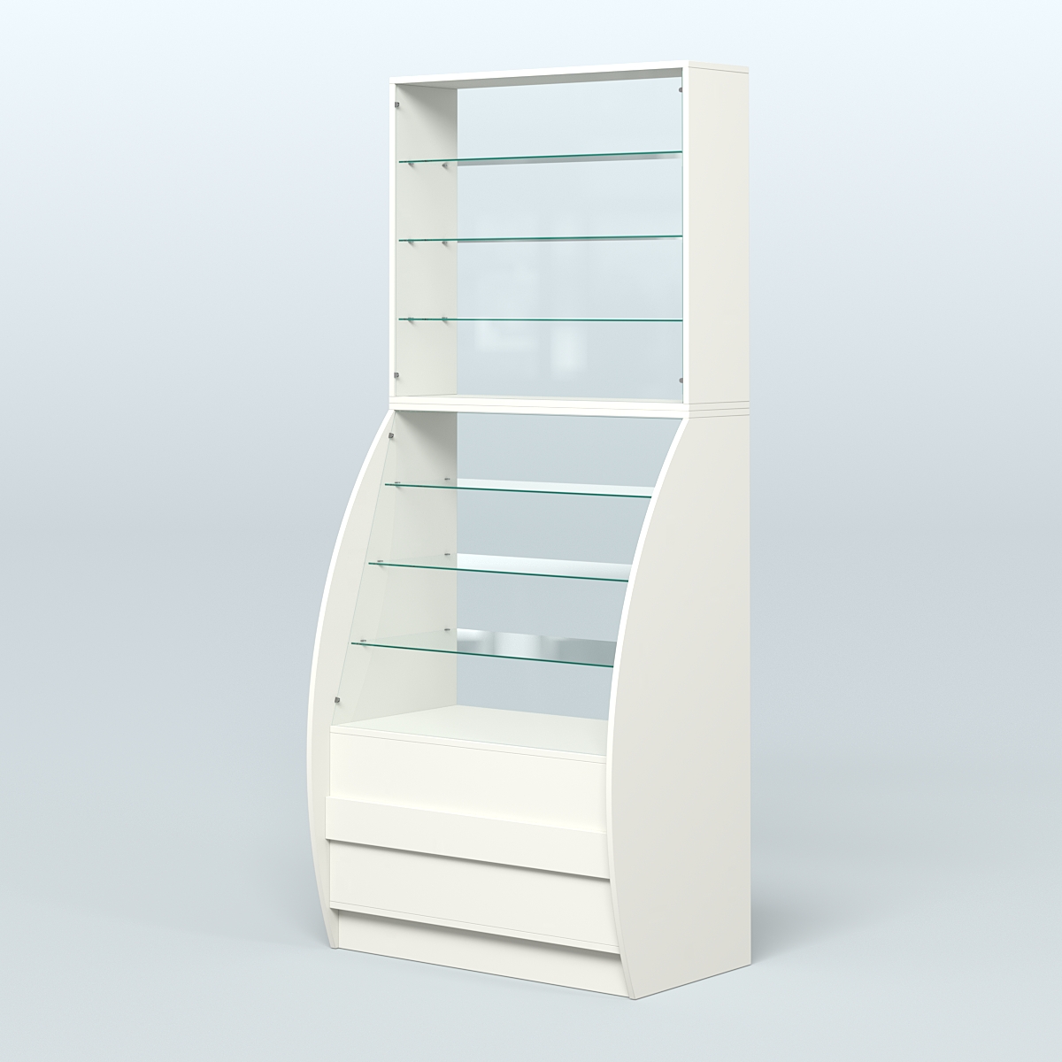 Витрина БРИЗ №1-900 Белый