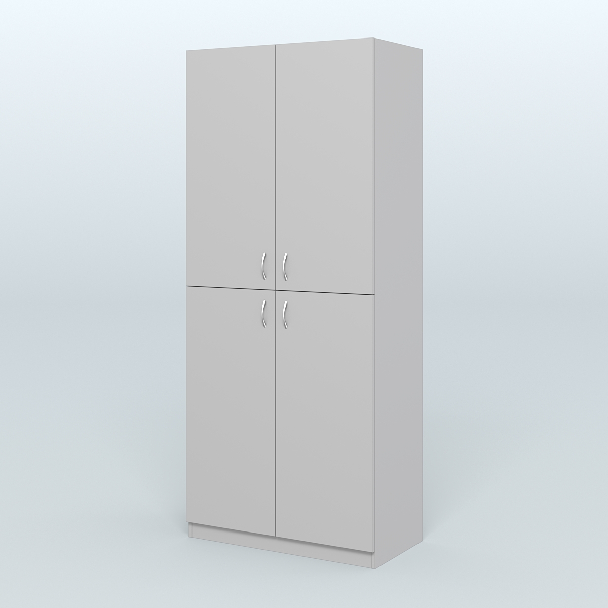 Шкаф для аптек с полками №2 Серый