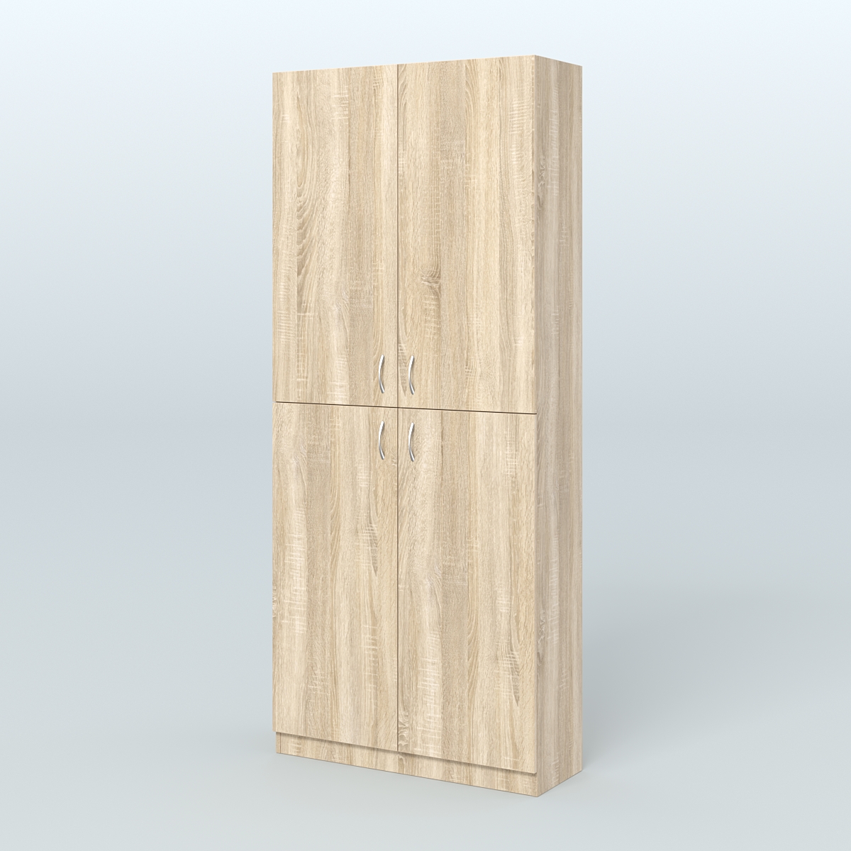 Аптечный широкий стеллаж под резину №1 Дуб Сонома