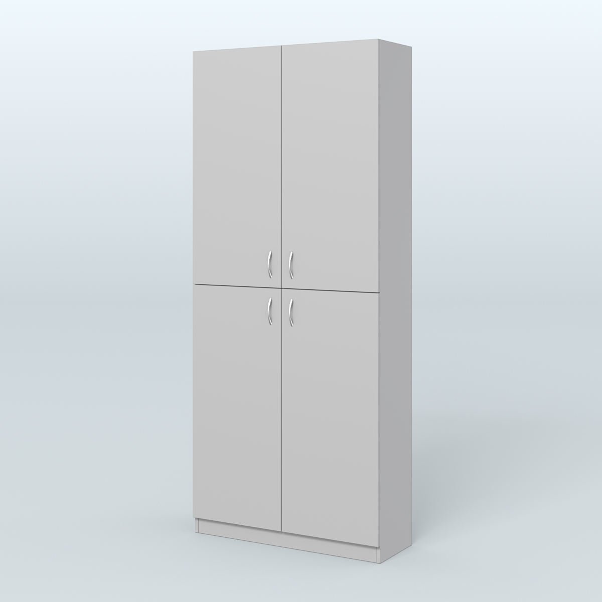 Аптечный широкий стеллаж под резину №1 Серый