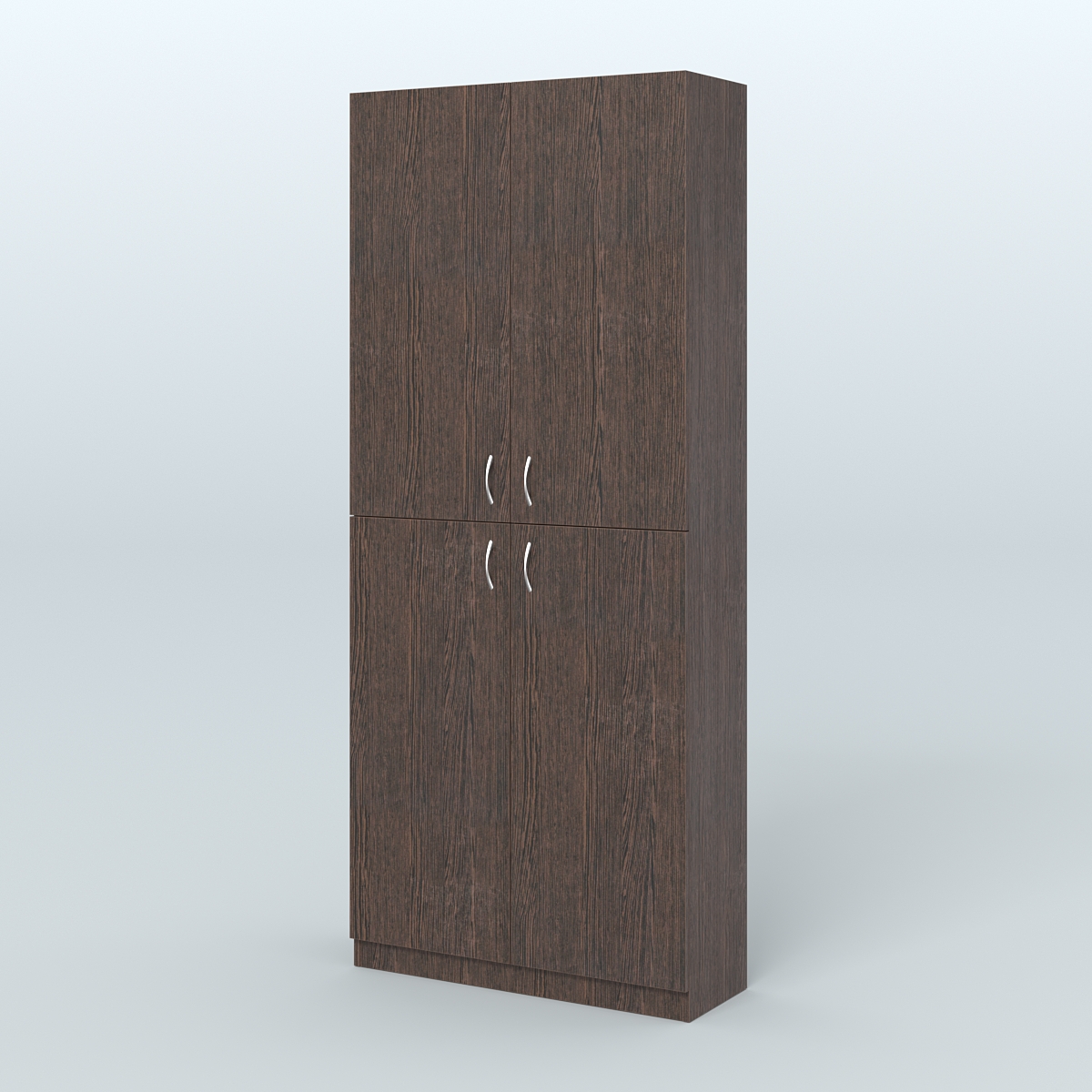 Аптечный широкий стеллаж под резину №1 Дуб Венге