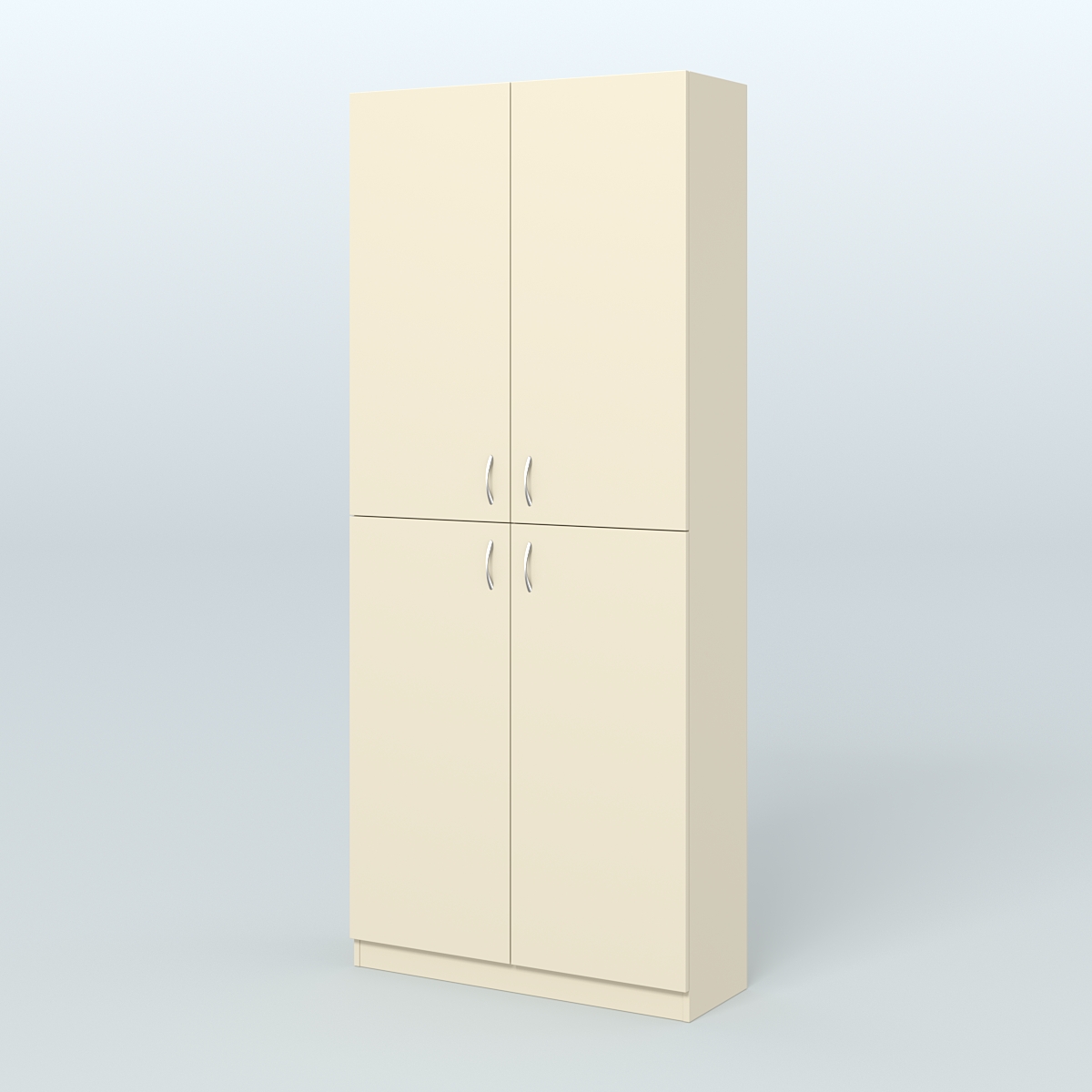 Аптечный широкий стеллаж под резину №1 Крем Вайс