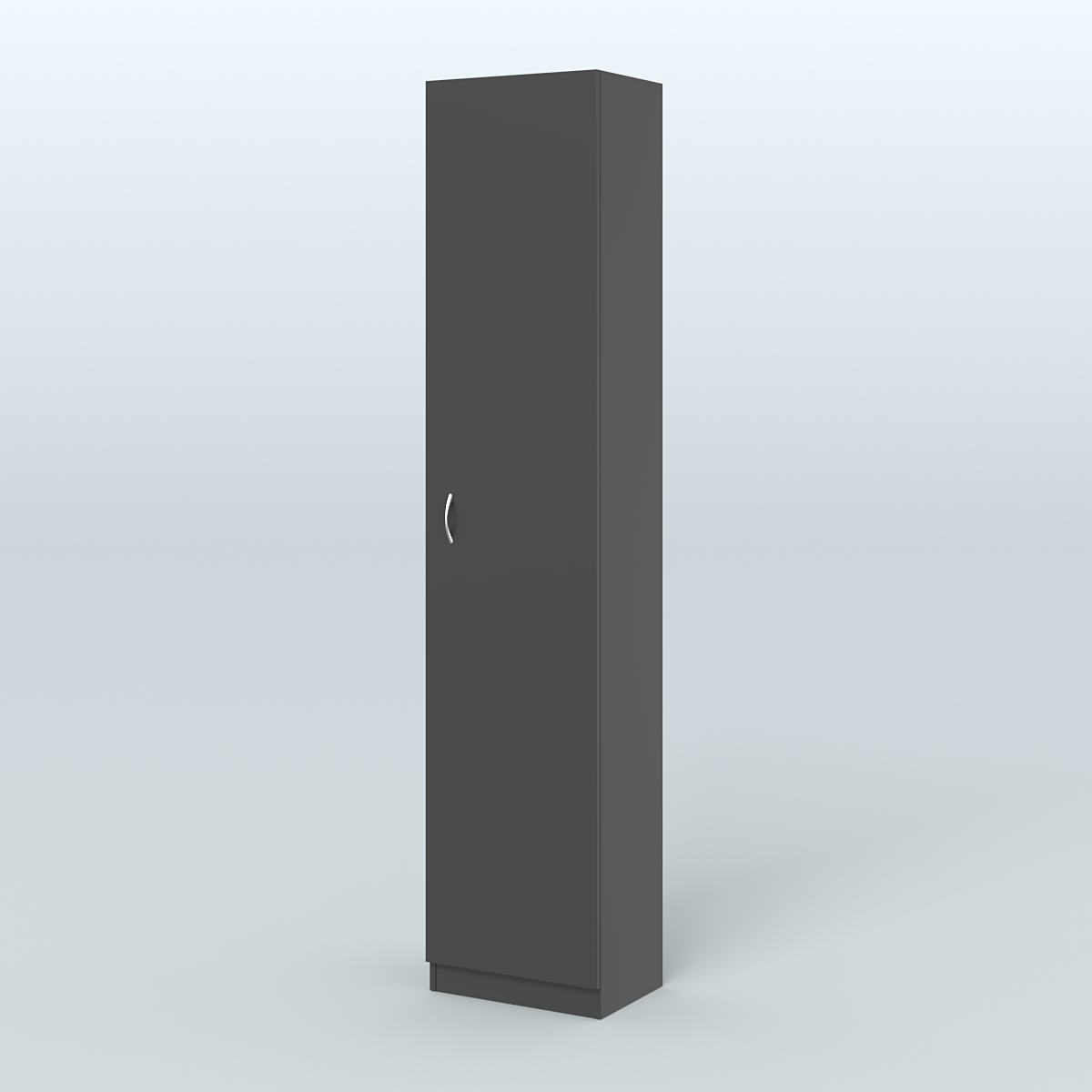 Аптечный узкий стеллаж под резину №2 Черный