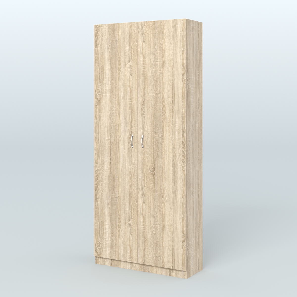 Аптечный шкаф одежды персонала для двух человек №2 Дуб Сонома