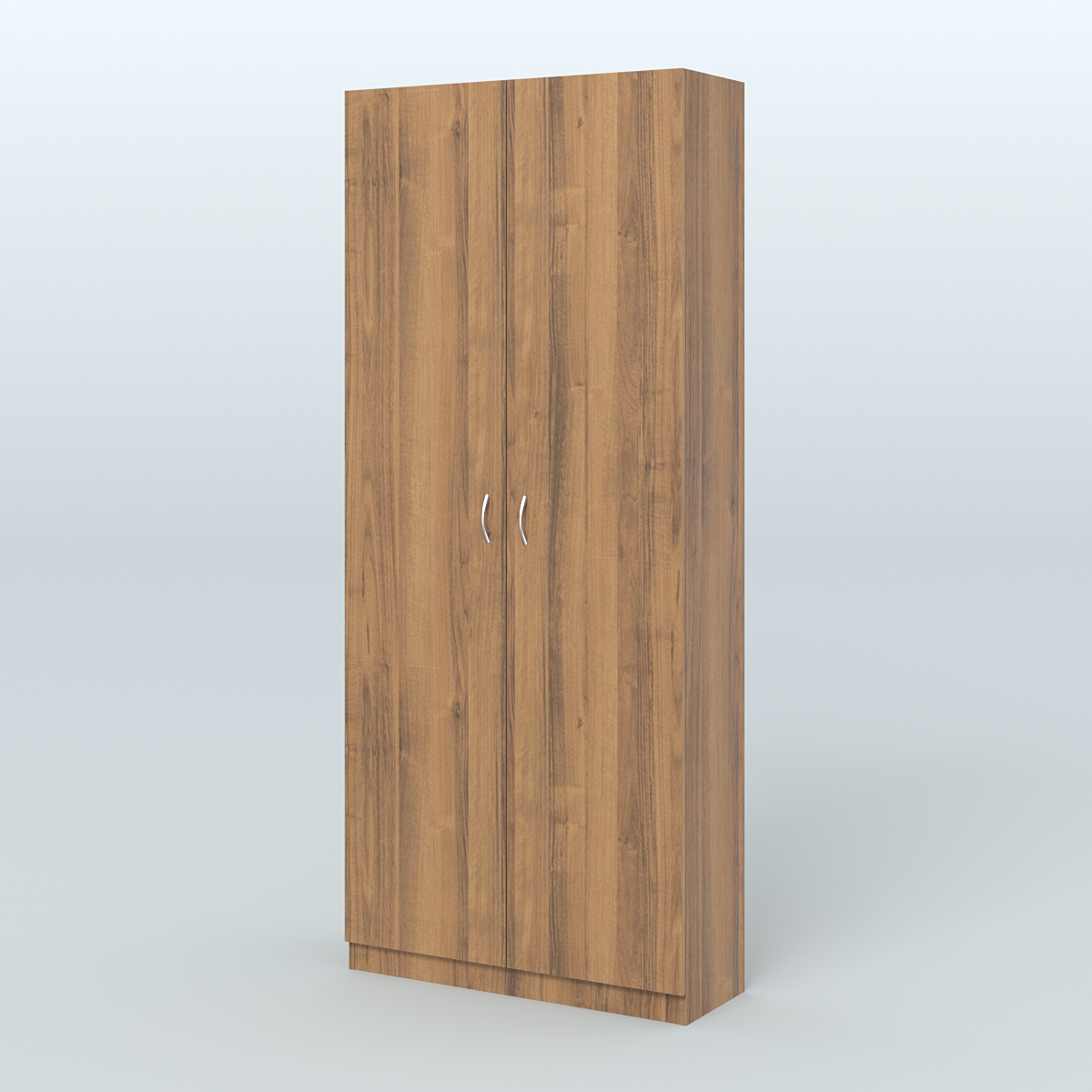 Аптечный шкаф одежды персонала для двух человек №2 Орех