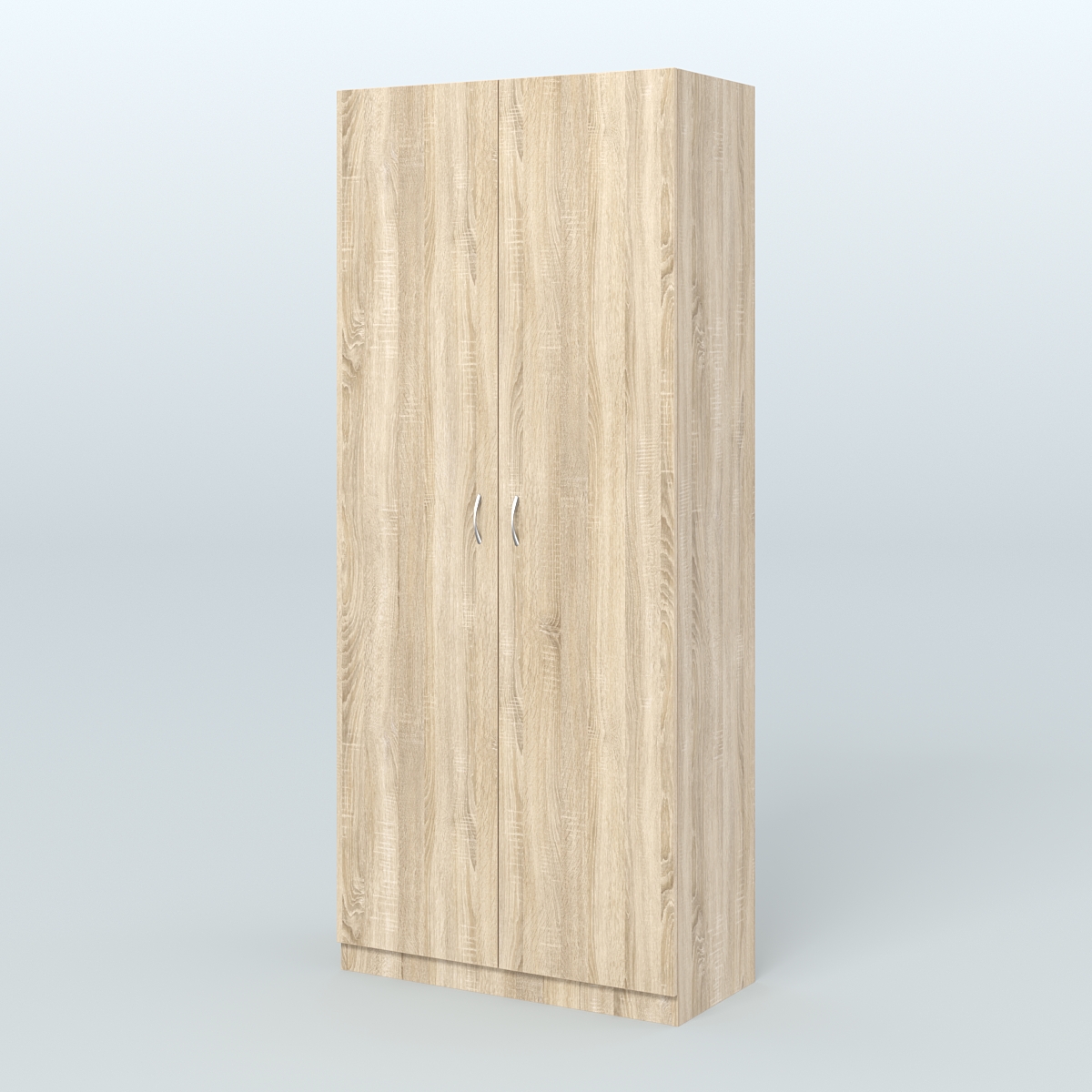 Аптечный шкаф широкий для одежды персонала №4 Дуб Сонома