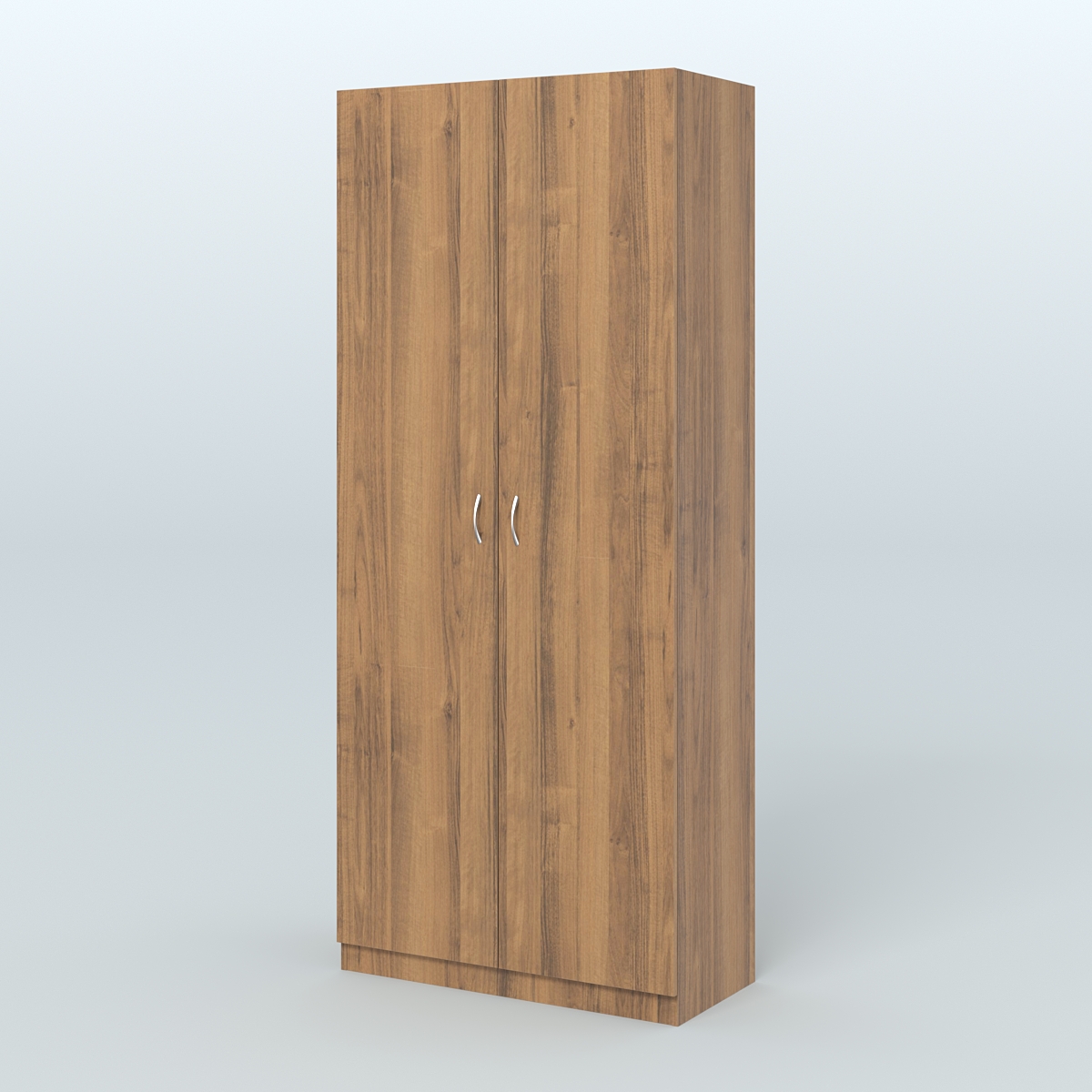 Аптечный шкаф широкий для одежды персонала №4 Орех