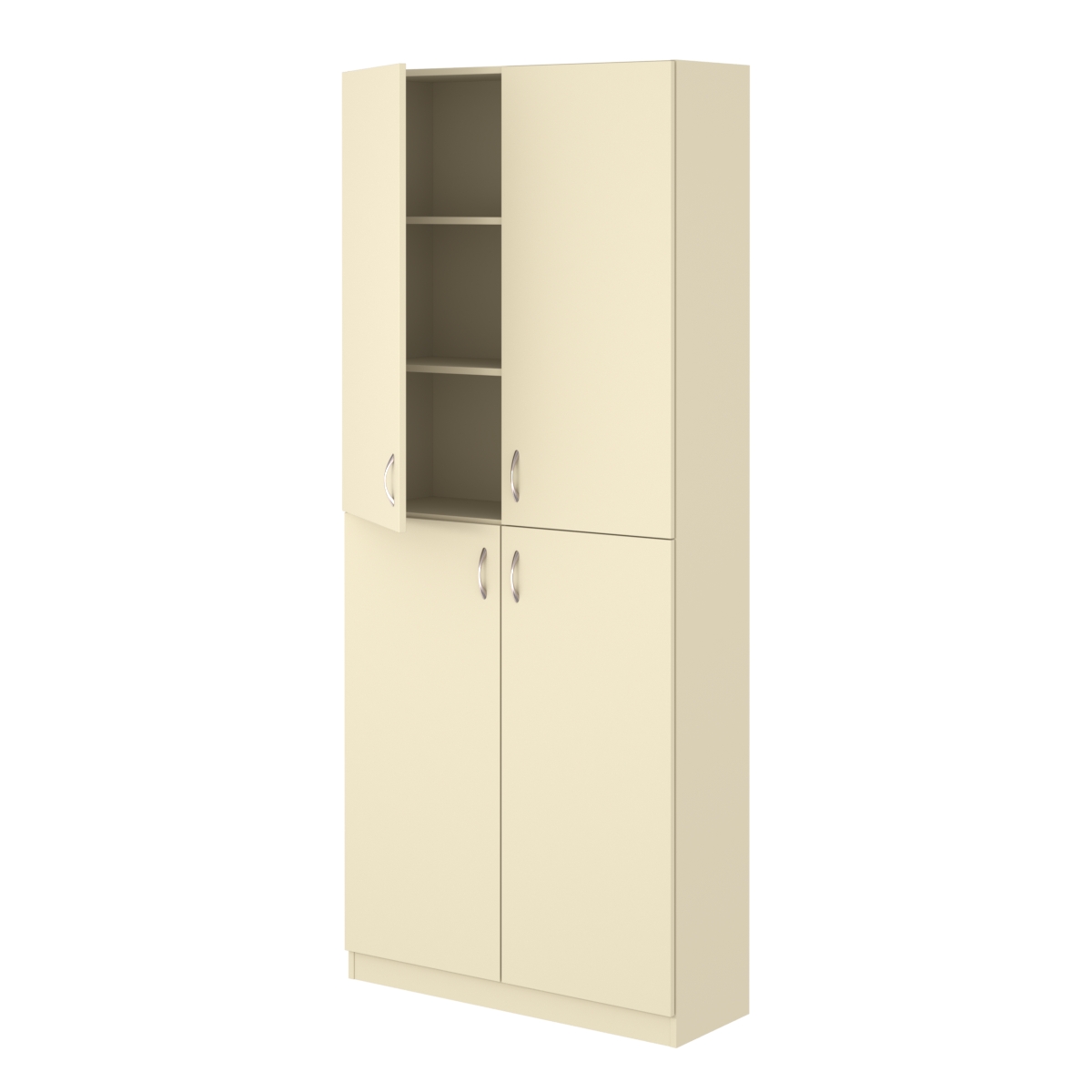 Шкаф серии Эконом №3 Крем Вайс