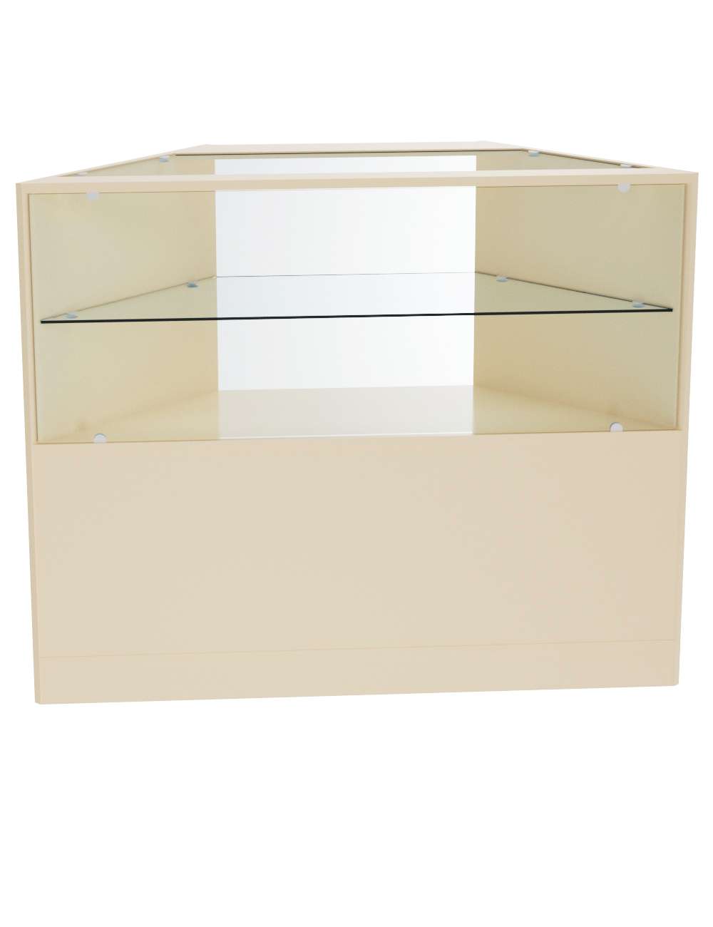 Прилавок Тандем №9 угловой Крем Вайс